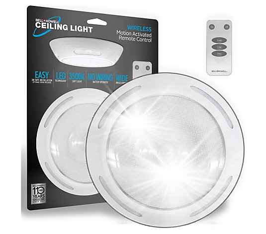 Bell + Howell Wireless Ceiling LED Light with Remote Control 