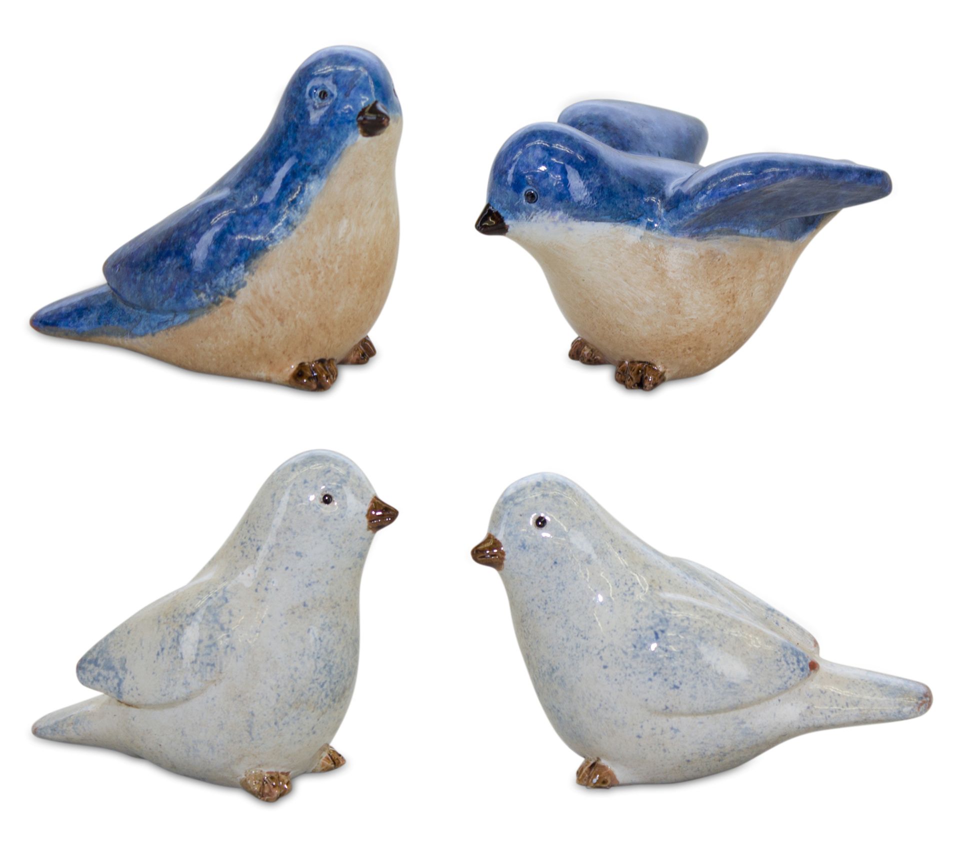 Melrose Tabletop Bird Figurine (Set of 4)