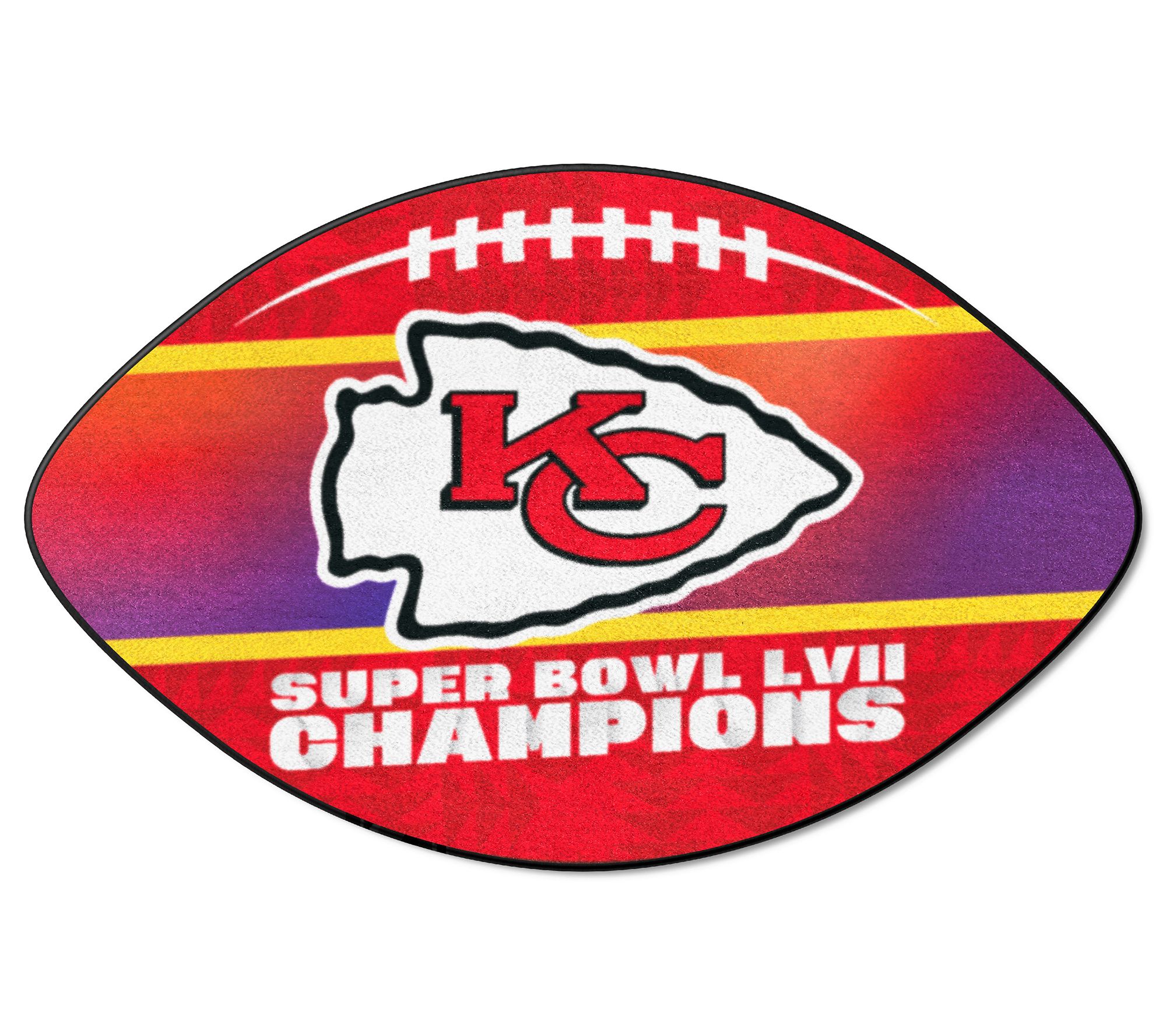 FANMATS Kansas City Chiefs Super Bowl LVII Champions Red Field