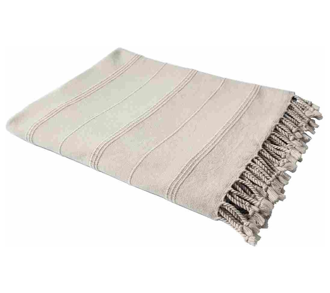 Ox Bay Organic Turkish Cotton Throw Blanket