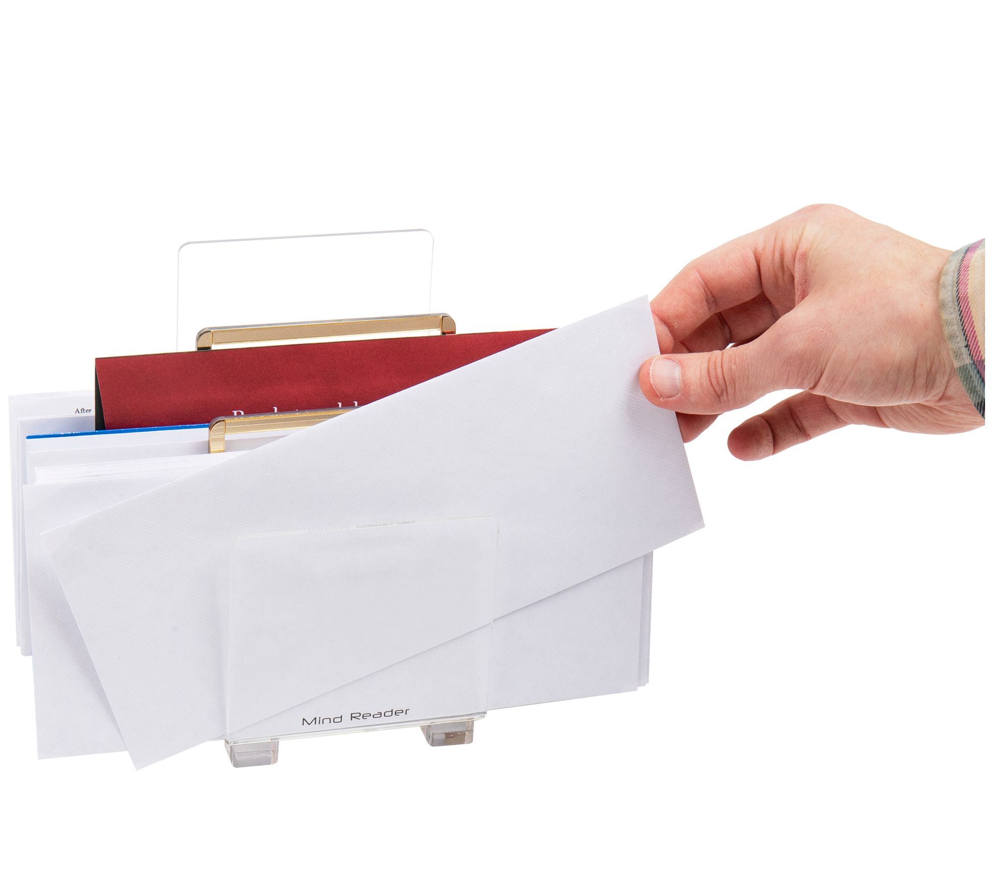 Mind Reader Cosmopolitan Collection, 3-Tier Mail Sorter - QVC.com