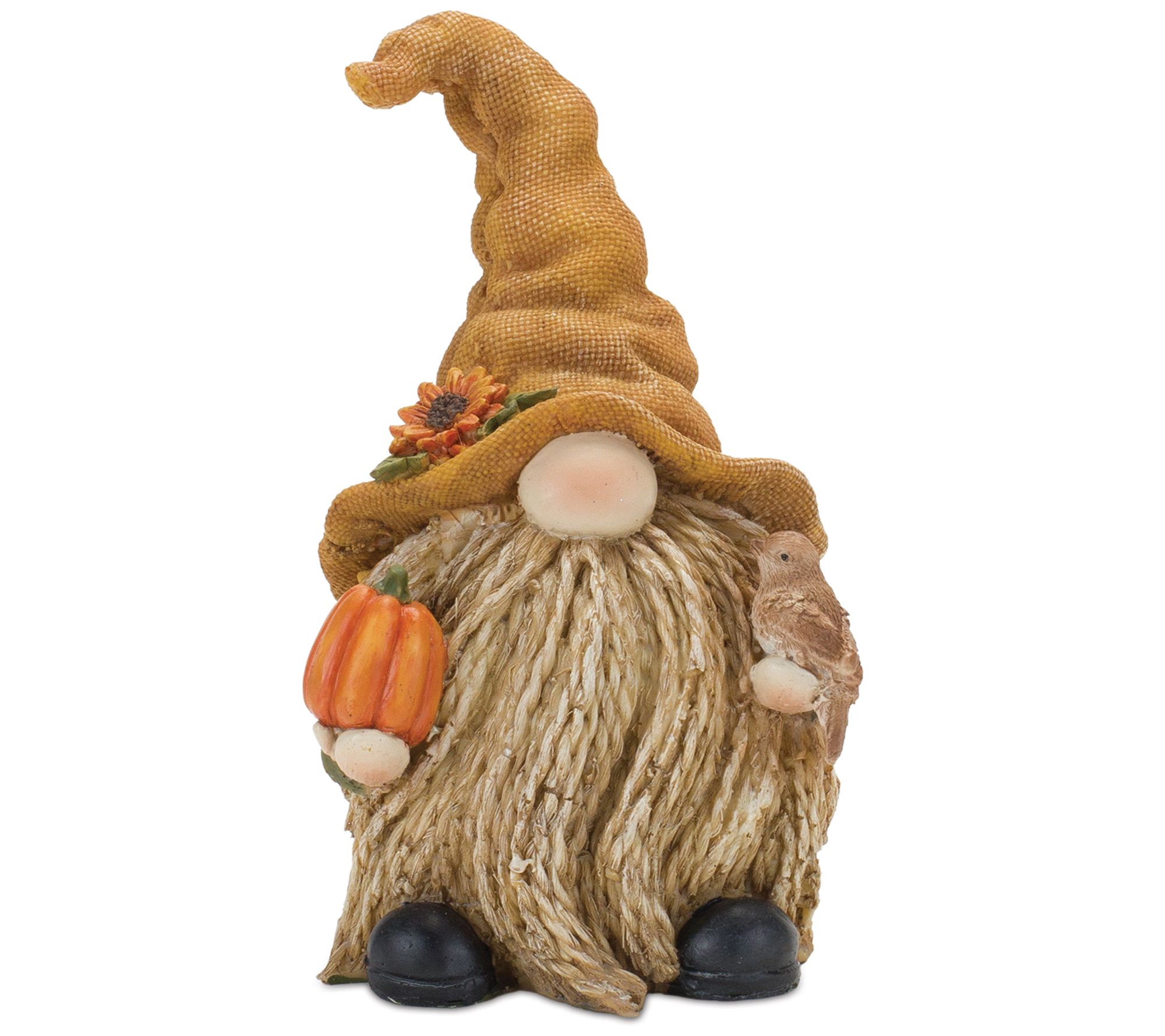 Melrose Fall Harvest Gnome Figurine - Set of Two - QVC.com