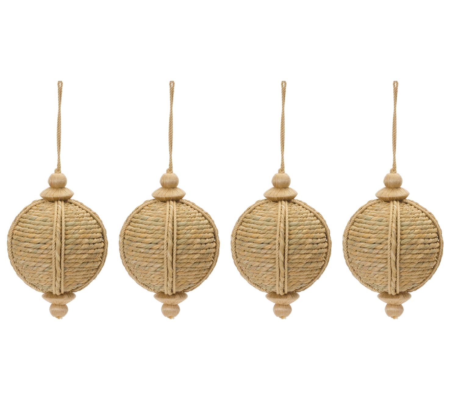 Jute Onion Ornament (Set of 6) main image 1