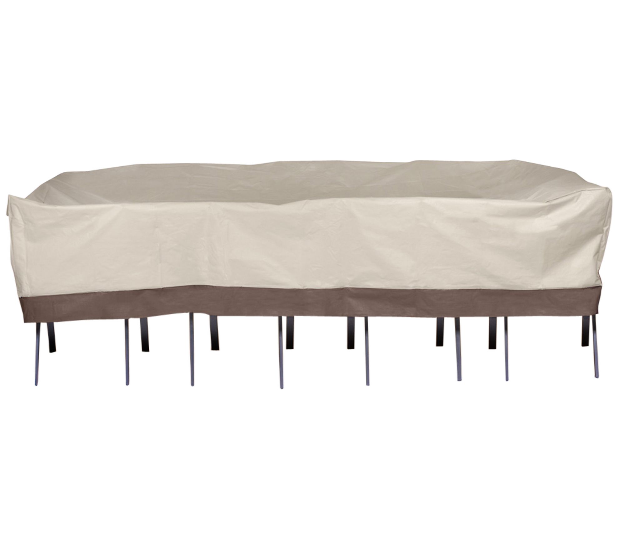 LB International 120" Outdoor Patio Dining SetVinyl Cover