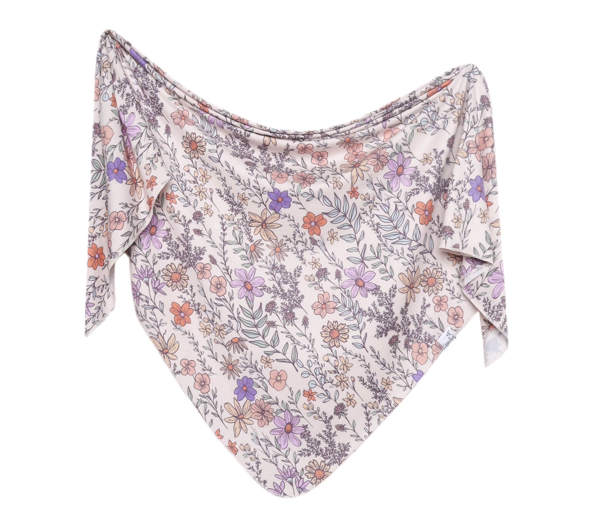 Copper Pearl Knit Swaddle Blanket