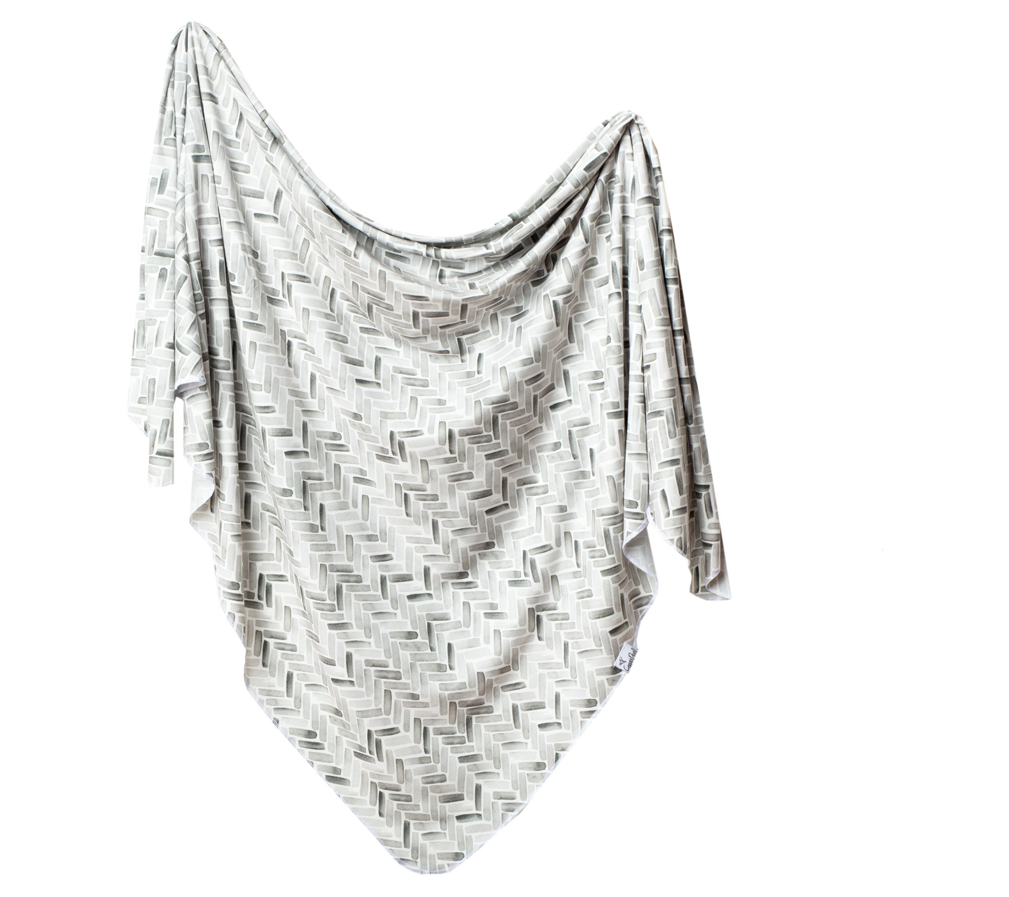 Copper Pearl Knit Swaddle Blanket