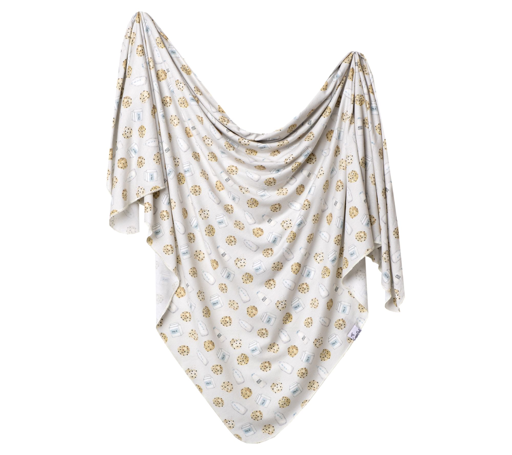 Copper Pearl Knit Swaddle Blanket