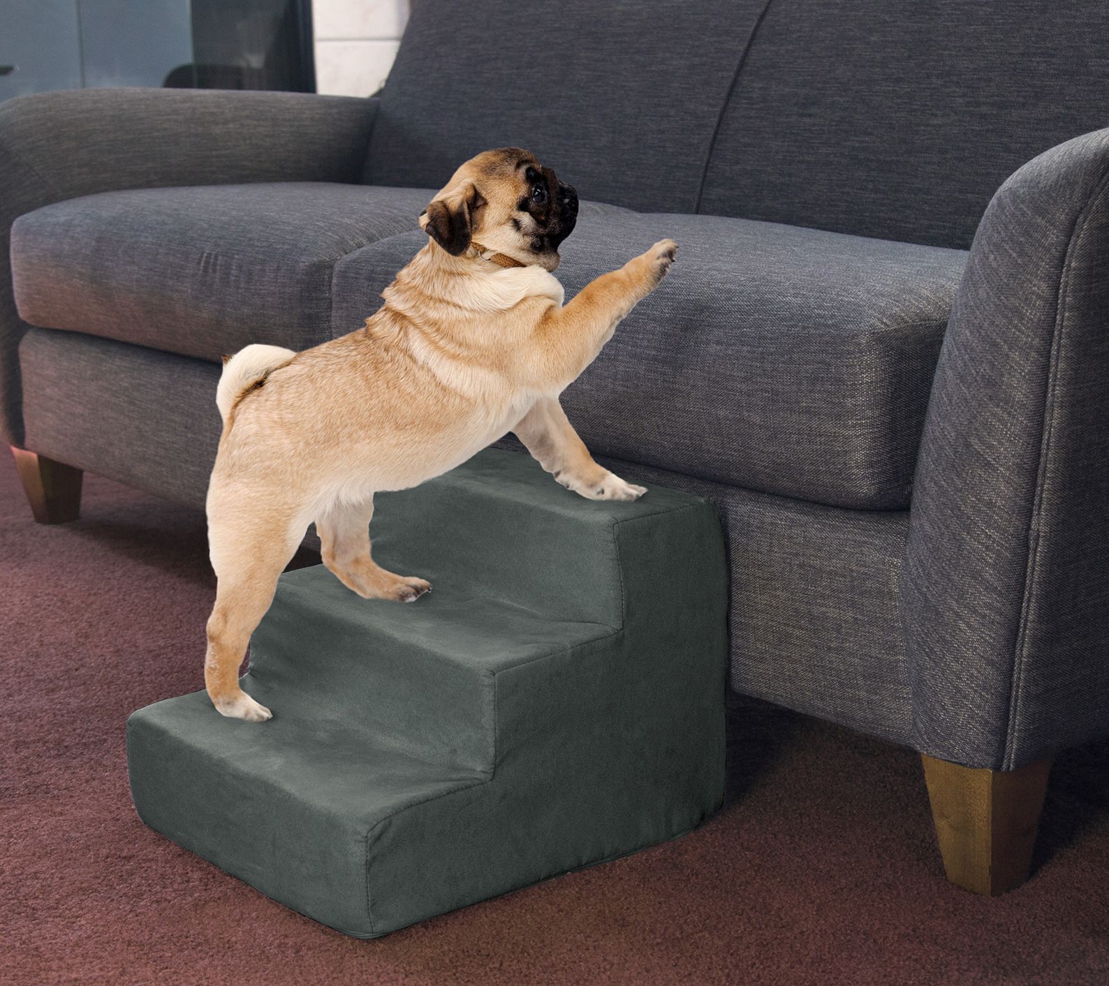 Petmaker Pet Foam Steps for Small Dogs or Cats