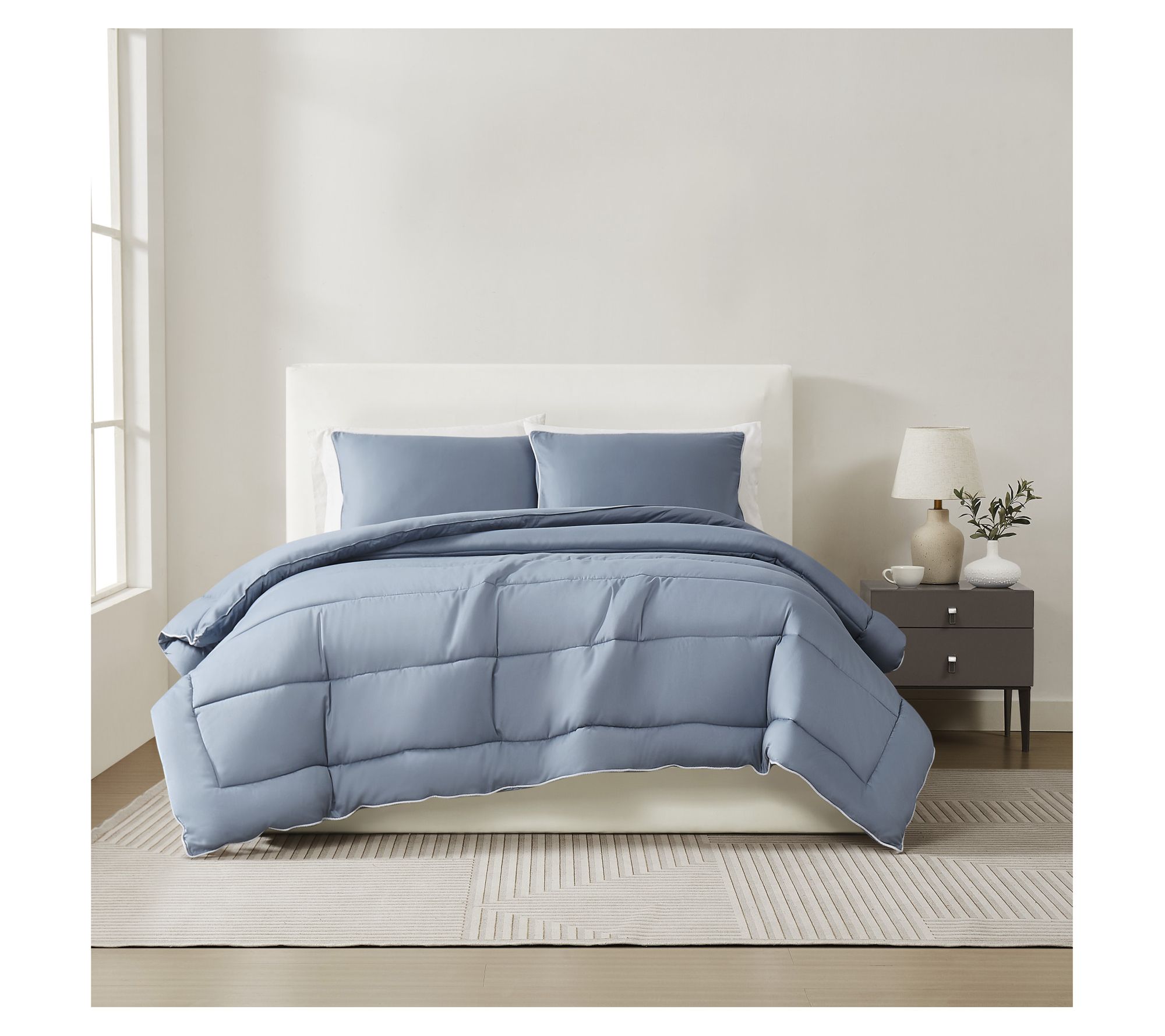 Christian Siriano NY Cotton Sateen King 3pc Comforter Set