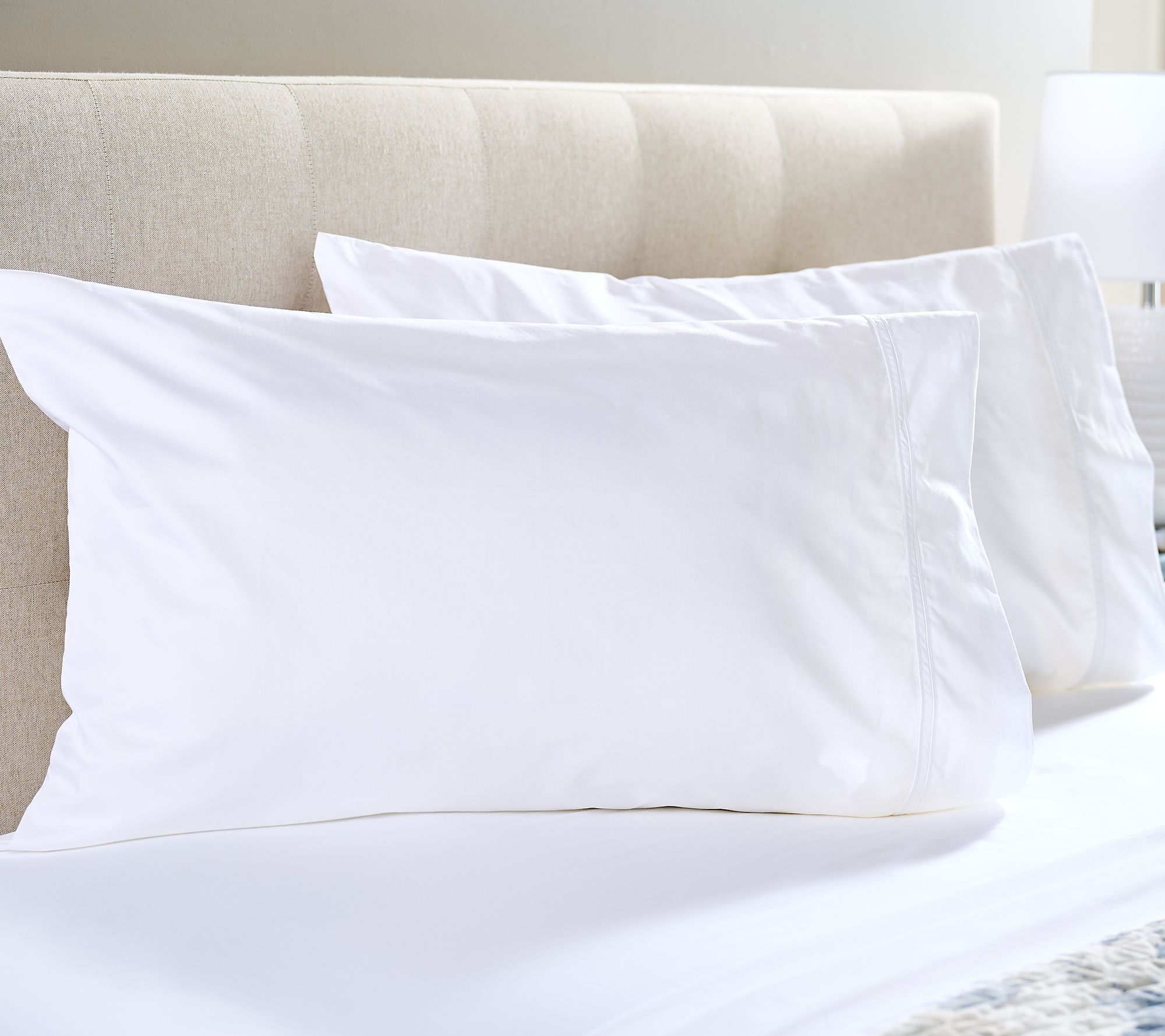 "As Is" Northern Nights Baratta Stripe Set of 2 Pillowcases