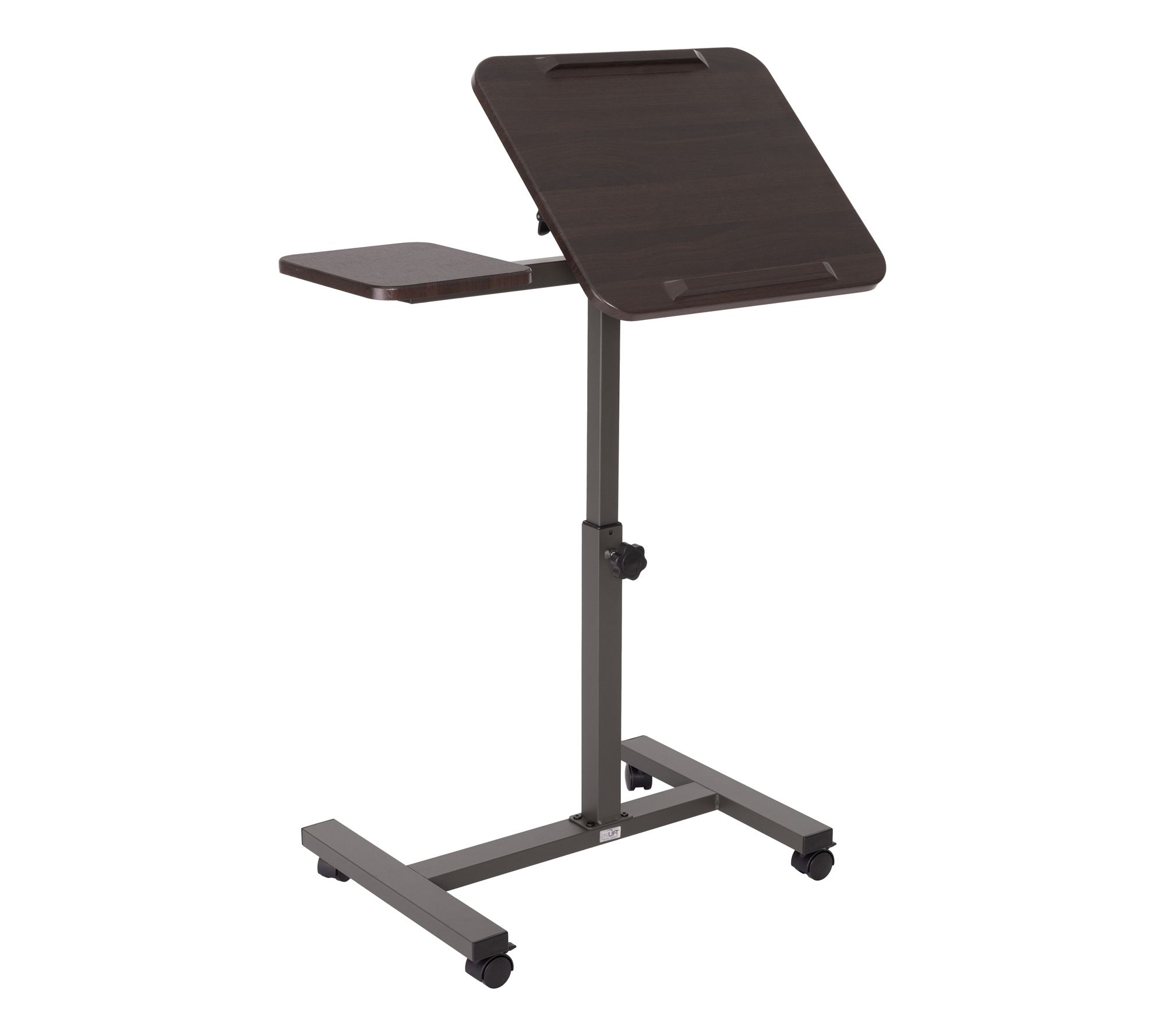 Seville Height Adjustable Tilting Sit-Stand Computer Desk Cart