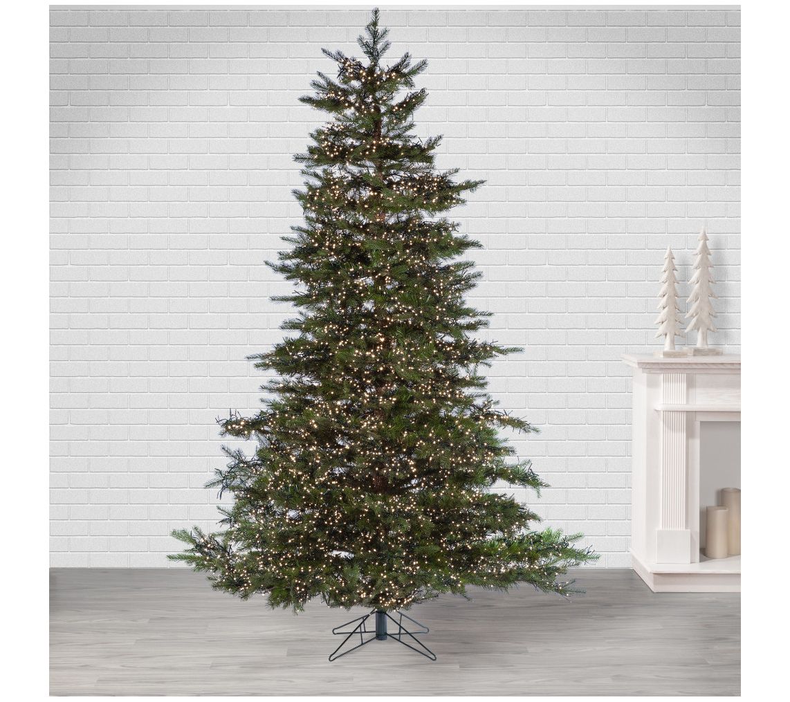 Spectacular 9ft Prelit Natural Monaco Pine by S terling Co.