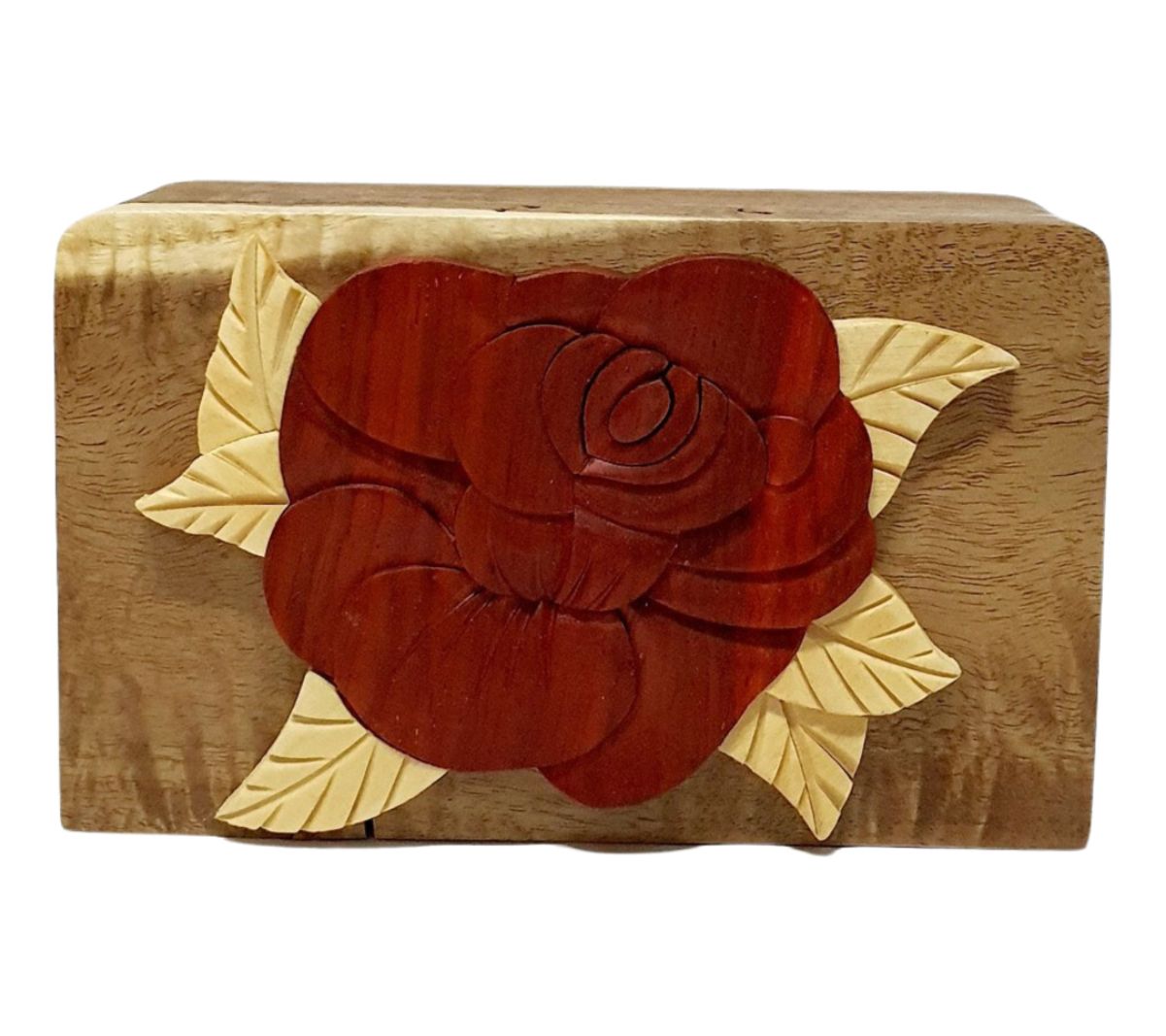 Carver Dan's Rose Puzzle Box