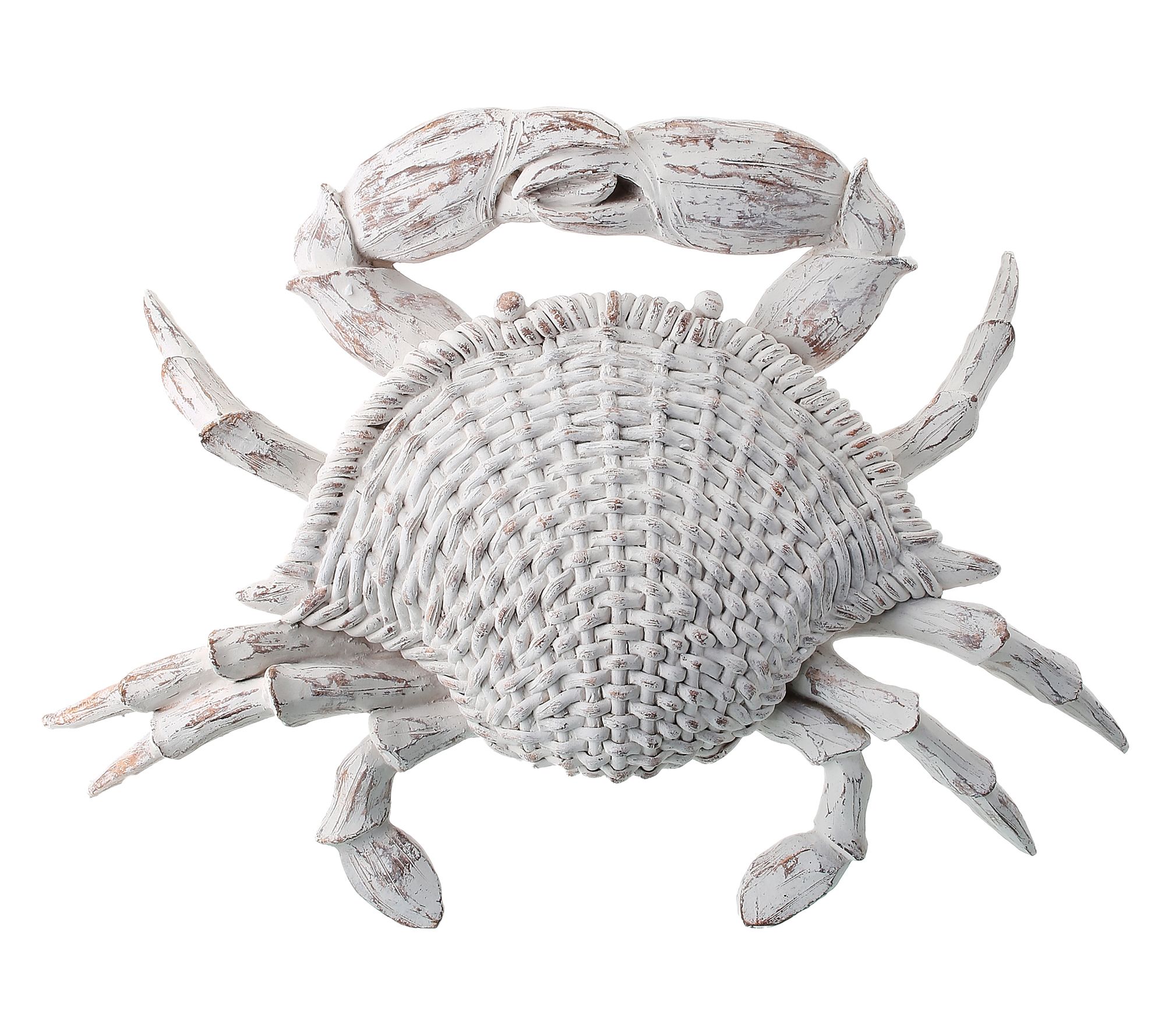 20" 'Wicker' Crab Plaque by Valerie