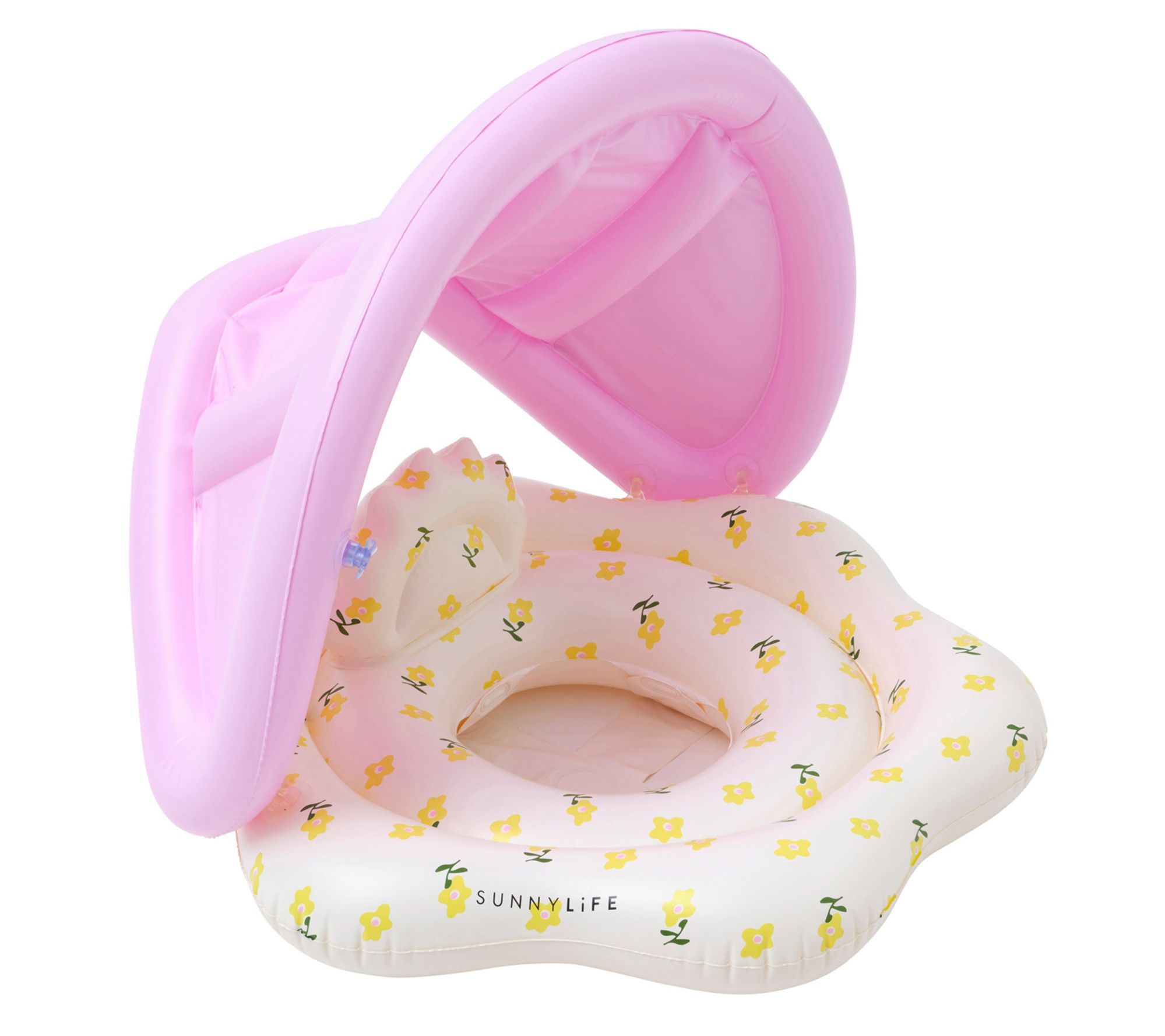 Sunnylife Baby Float - Inflatable Tube, Shade,Head Rest
