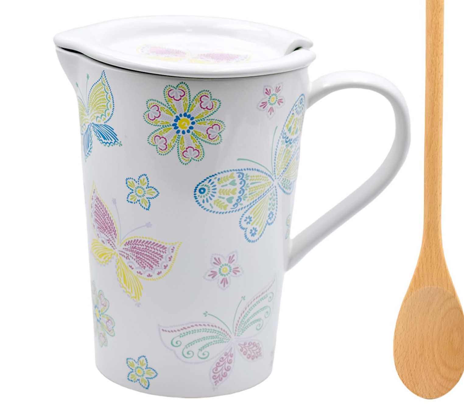 "As Is" Temp-tations Seasonal 2.5-qt Pitcher with Lid and Spoon