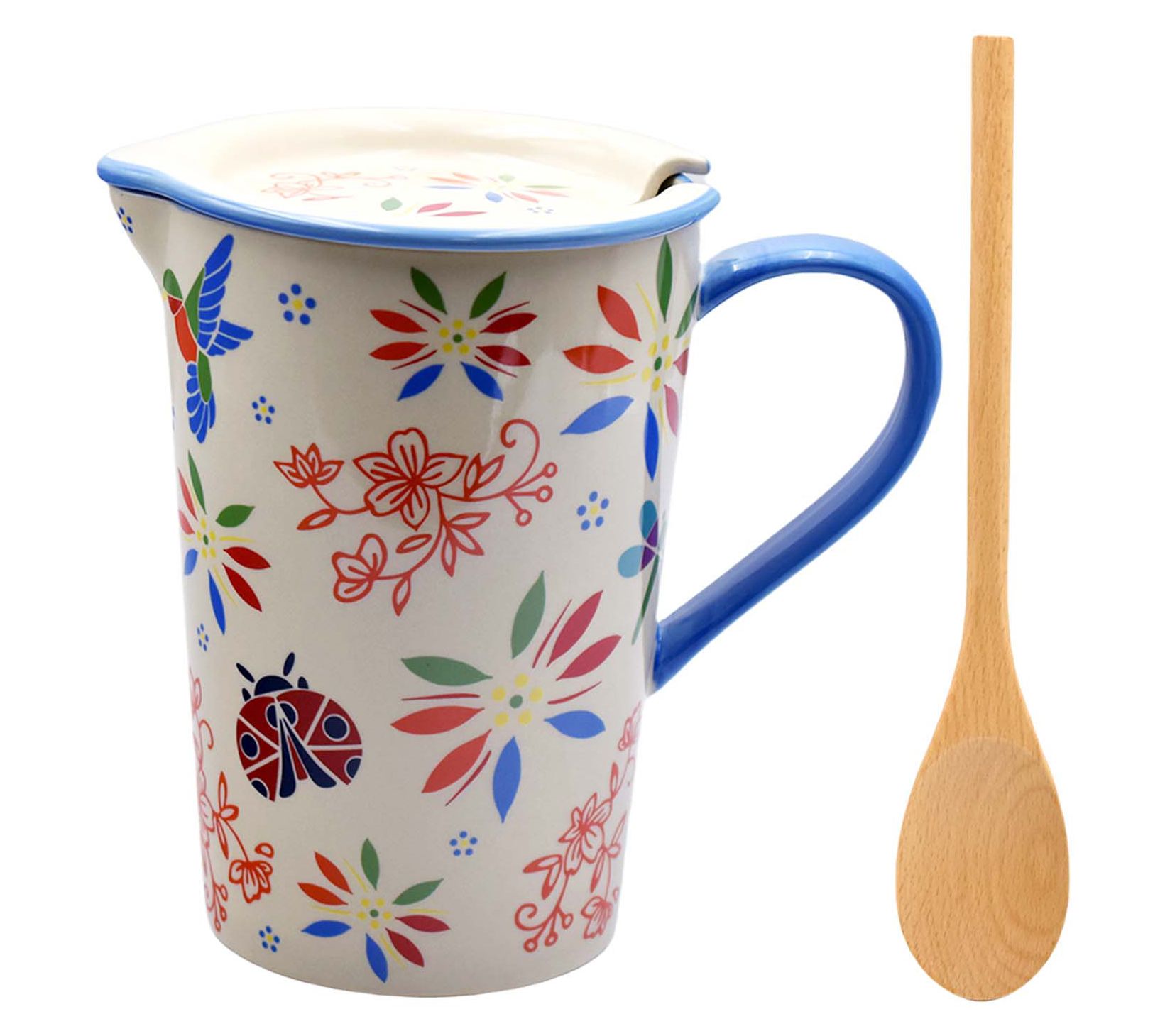 "As Is" Temp-tations Seasonal 2.5-qt Pitcher with Lid and Spoon