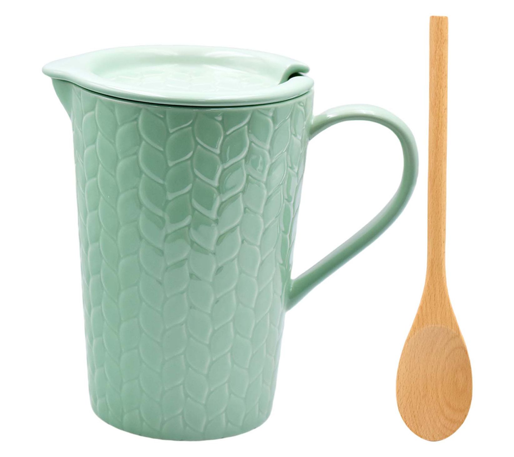 "As Is" Temp-tations Seasonal 2.5-qt Pitcher with Lid and Spoon