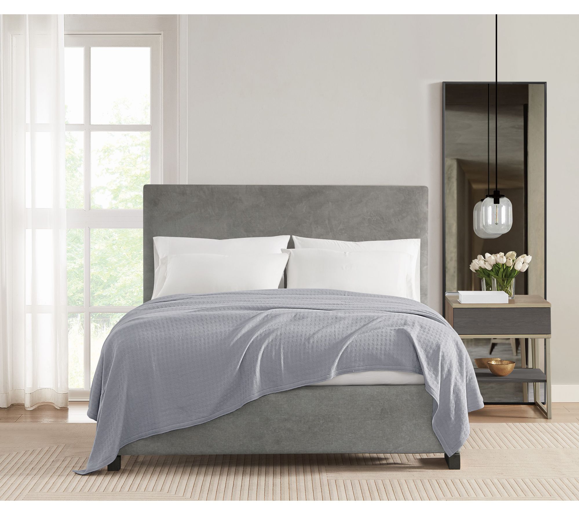 Vince Camuto Classic Cotton Twin/Twin XL Blanket