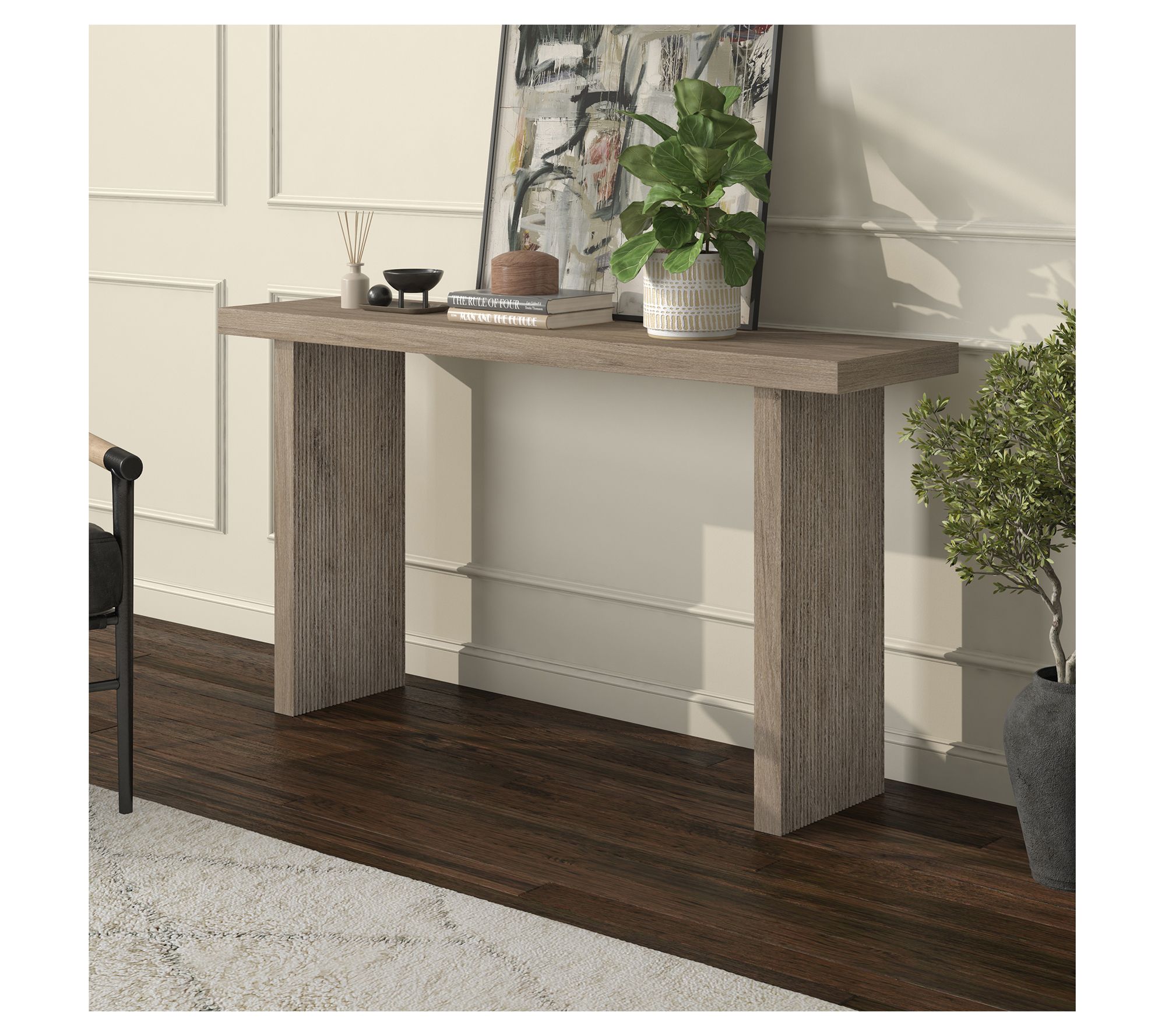 Hudson&Canal Soren 55" Wide Rectangular ConsoleTable