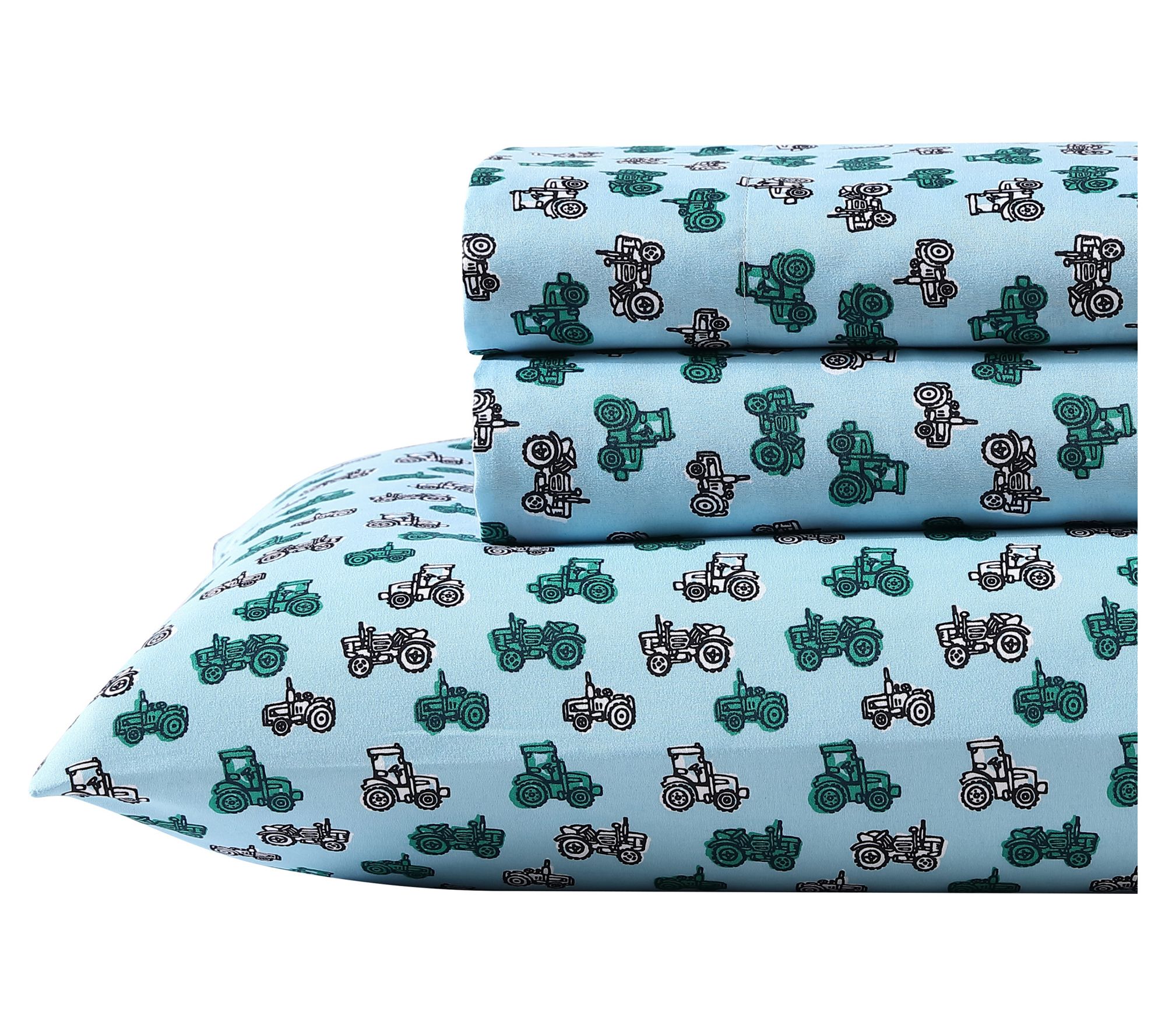 Eddie Bauer Kids Little Rider Blue Full Sheet Set