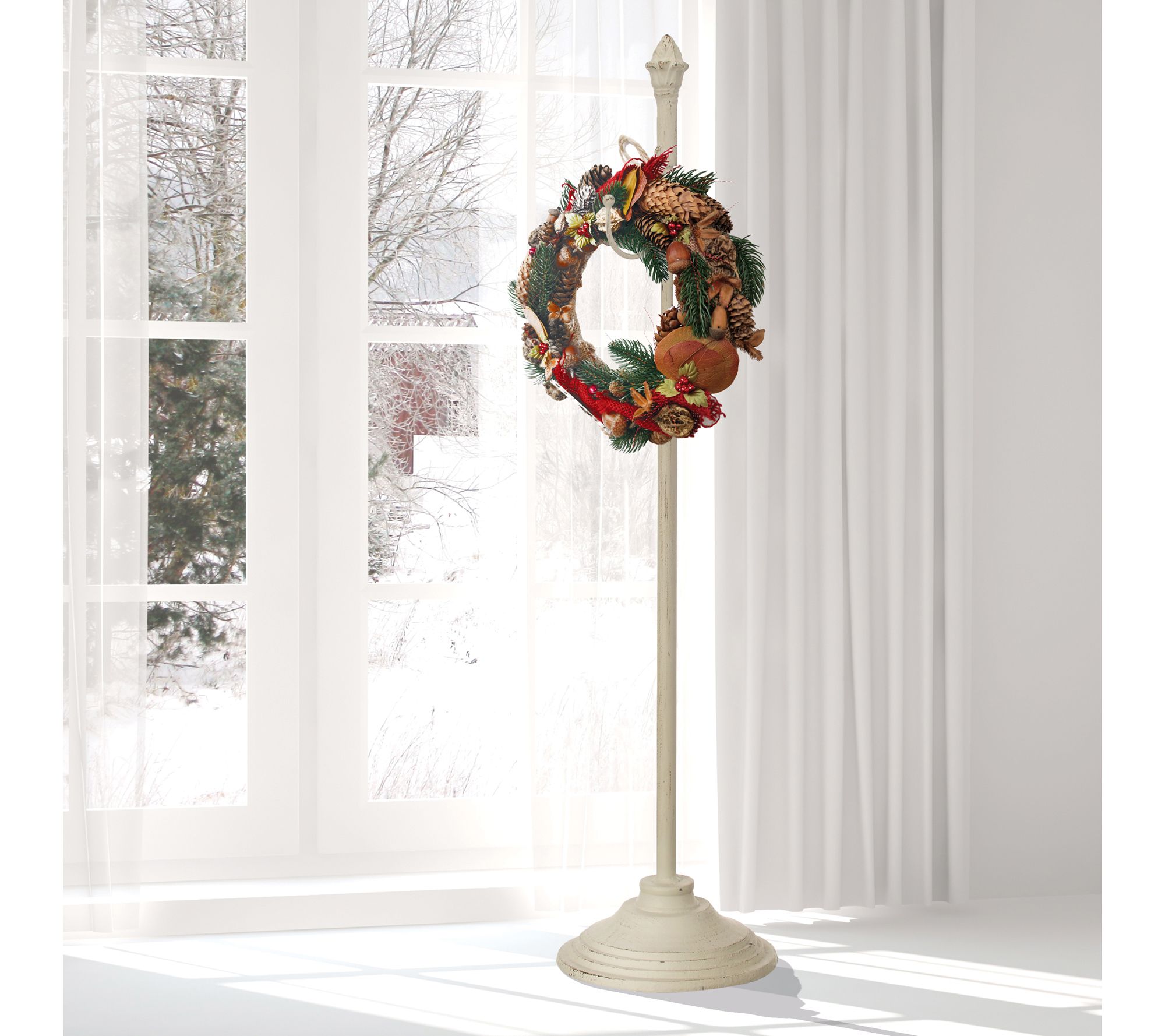 24-40" Adjustable Wreath Hanger by Valerie