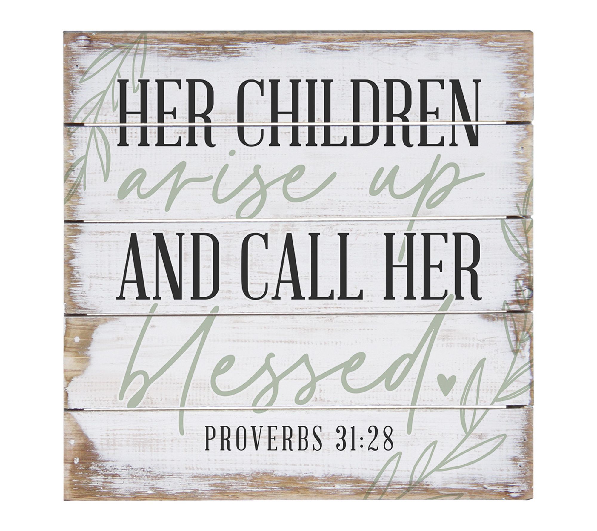 Sincere Surroundings 8" Her Children Arise Up Pallet Petite