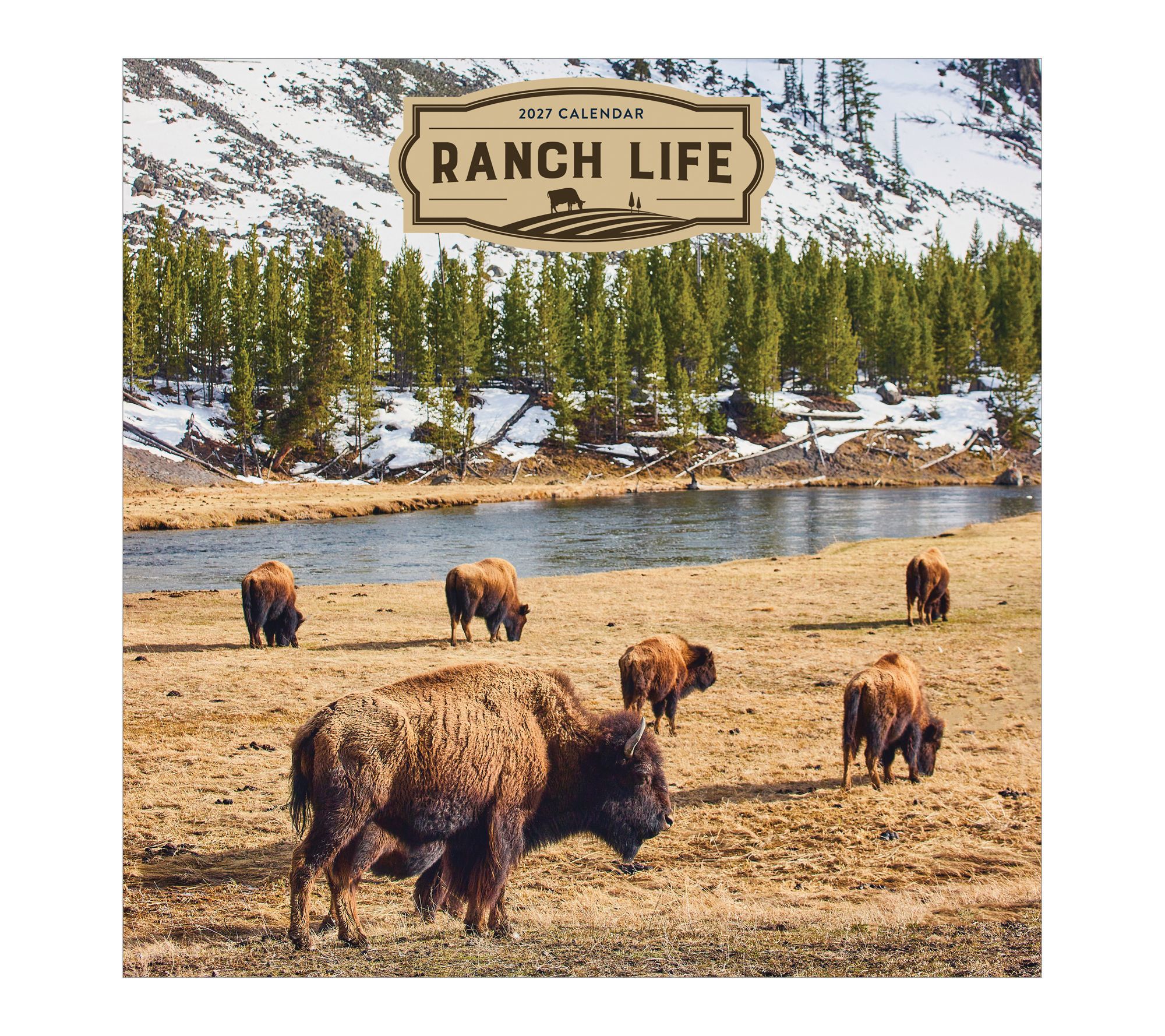 TF Publishing 2027 Ranch Life Wall Calendar