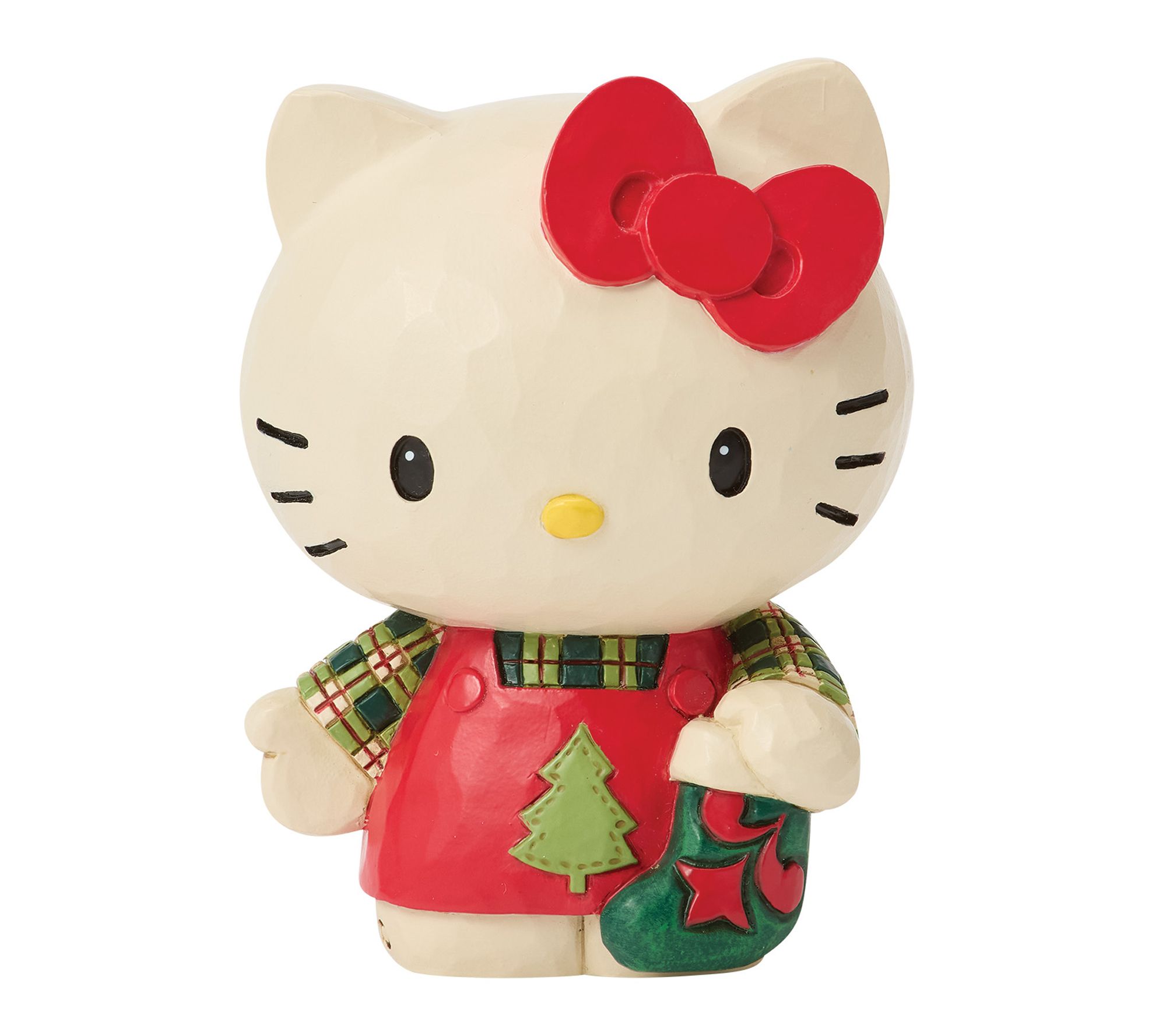 Jim Shore Sanrio Hello Kitty Christmas Mini Fig rine 3.1in H