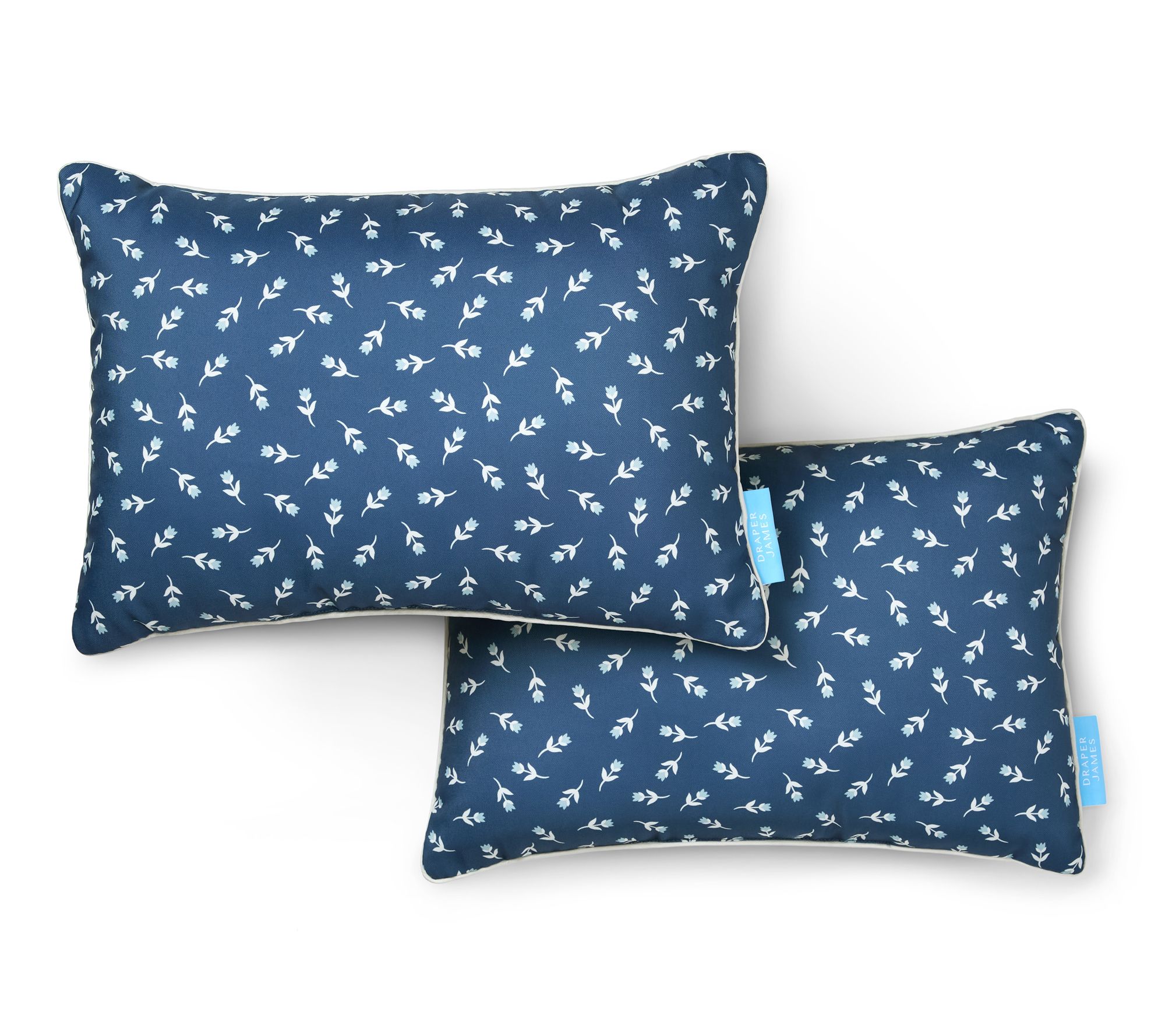 Draper James He art Flowers 14" x20" Outdoor Pi llow 2-Pack
