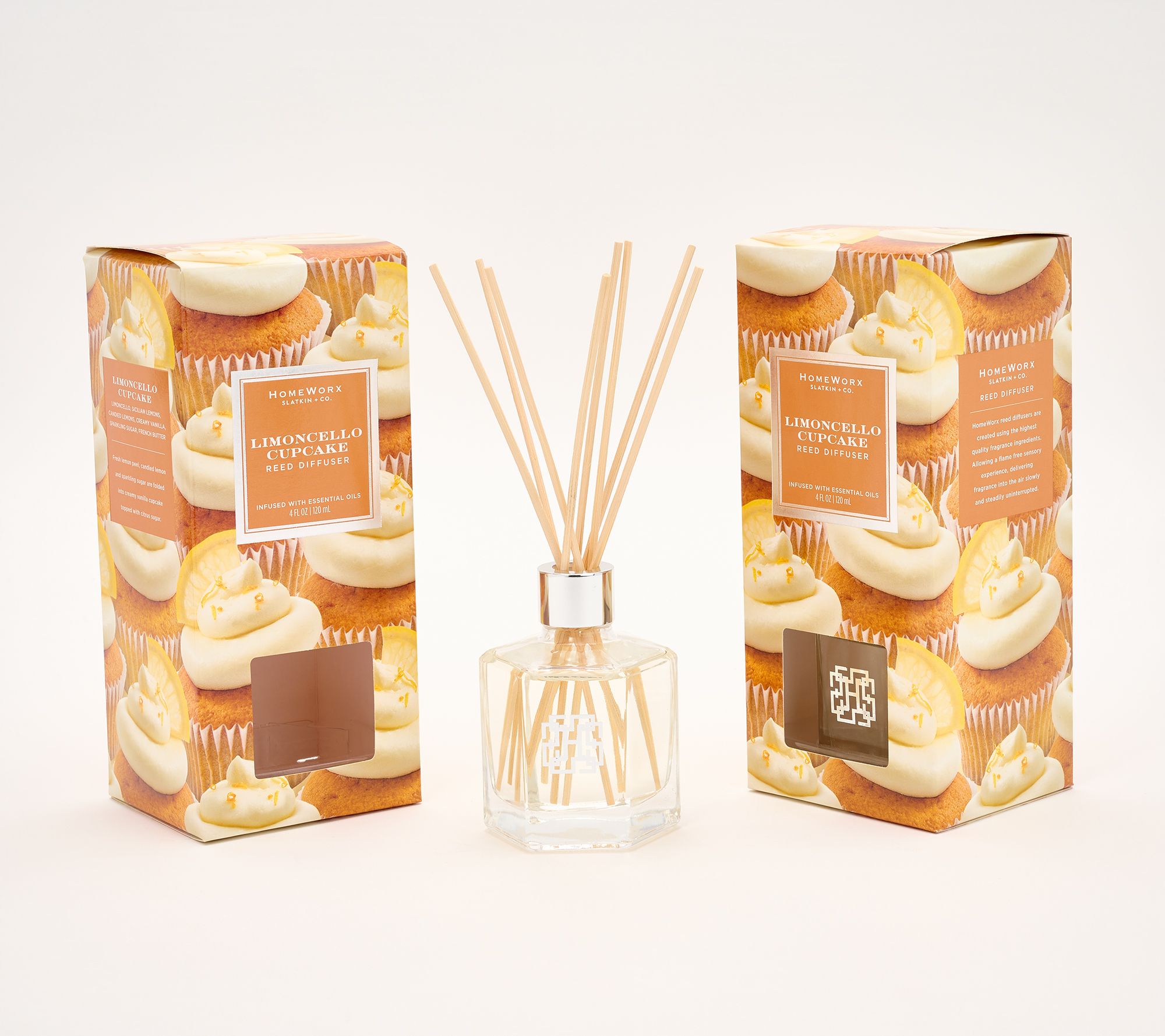 HomeWorx by Slatkin + Co. Set of 2 Reed Diffusers