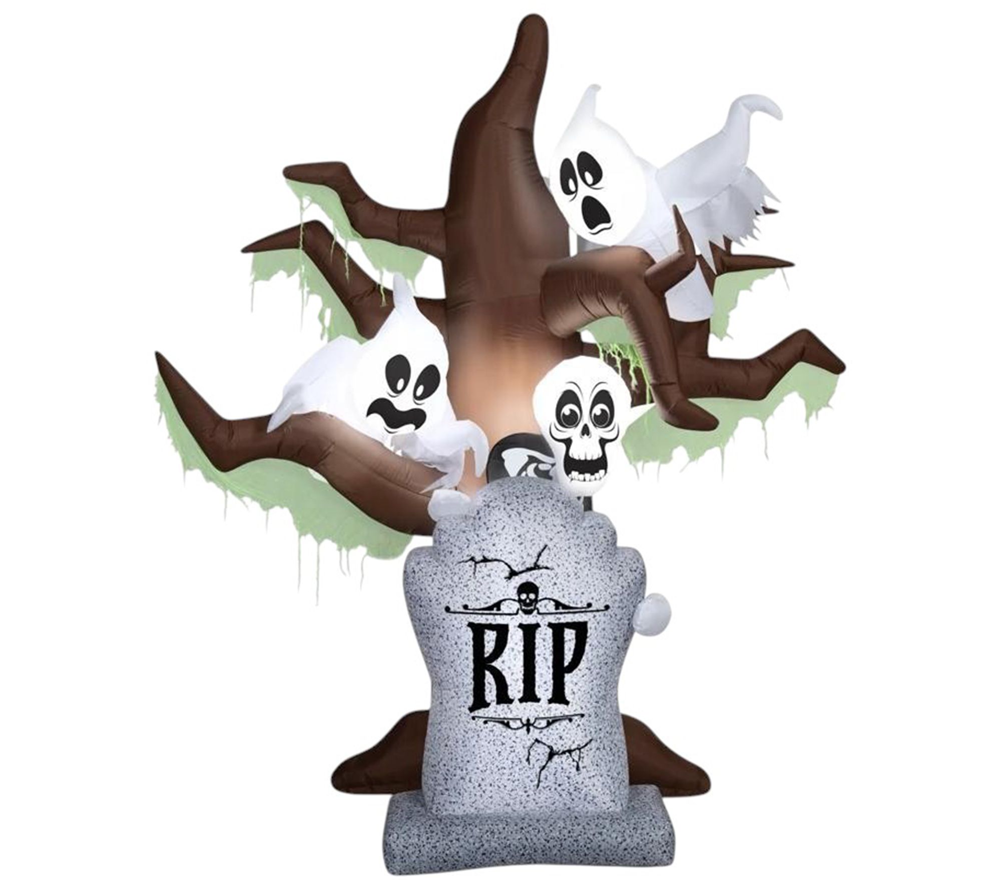 RC Home Decor 8 Ft. Haunted Ghost Halloween LED Inflatable