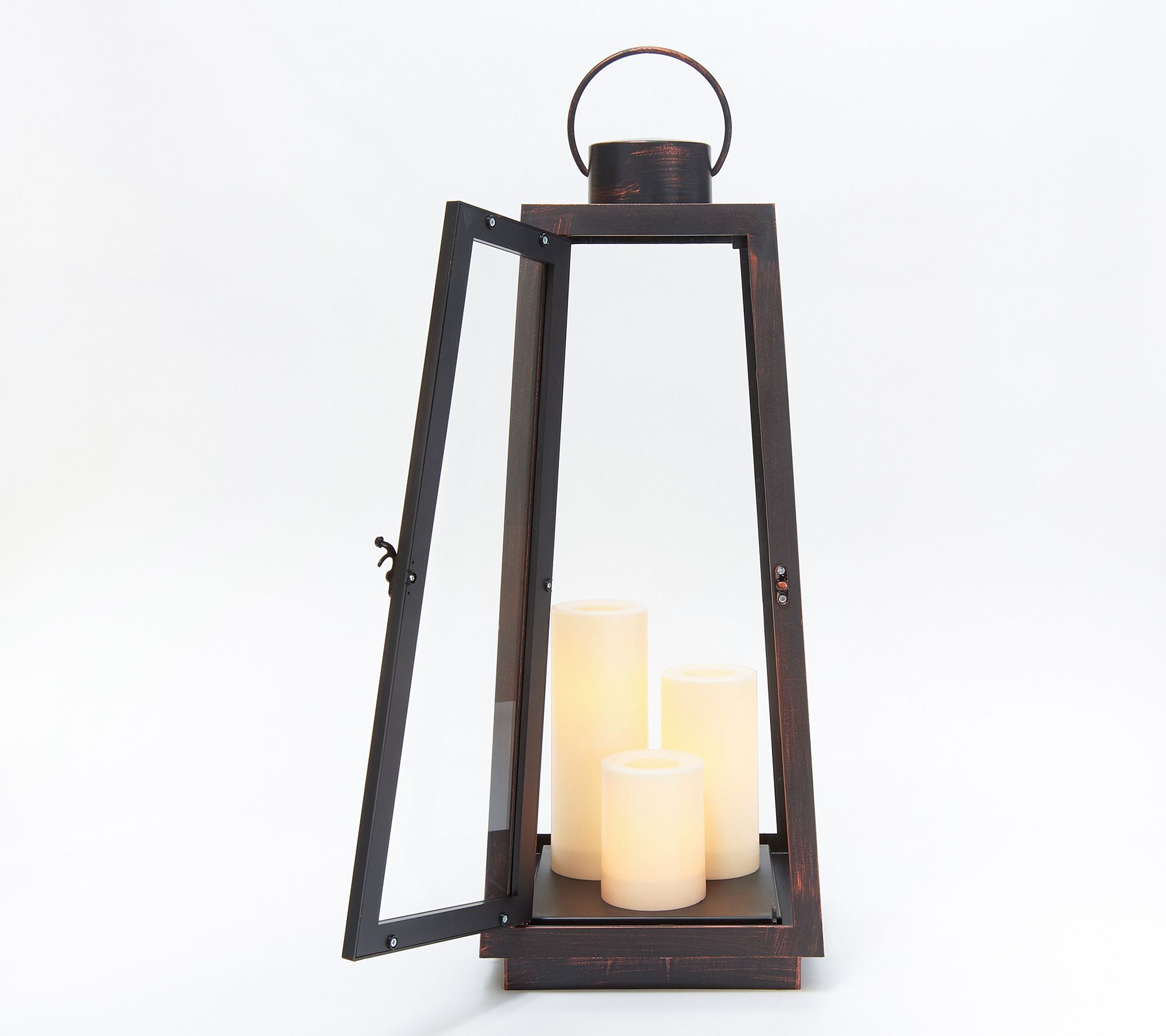 Candle Impressions 23" Indoor/Outdoor Tapered Lantern