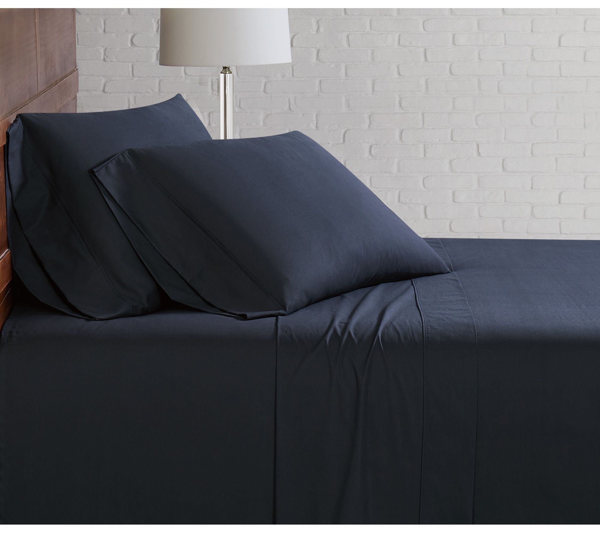Cannon Solid Percale 5-Piece Split King Sheet Set