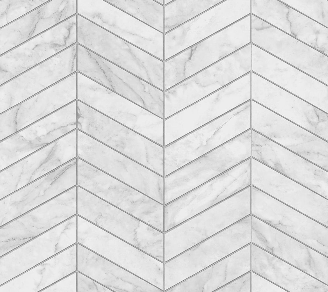 Lillian August Faux Marbled Chevron Peel and Stick Wallpaper