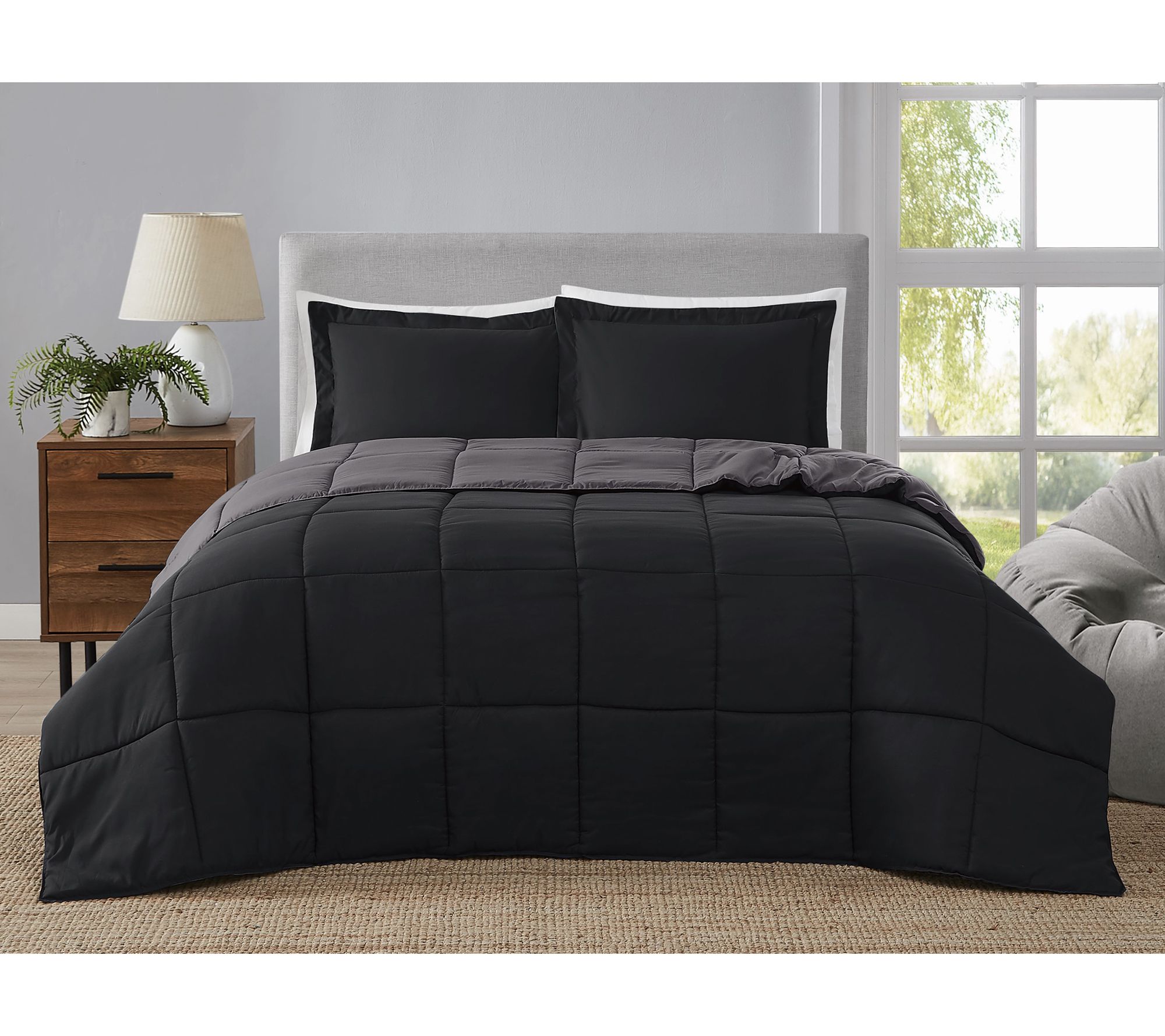 Reversible Comforter Set King