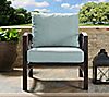 Kaplan Arm Chair in Oiled Bronze with Cushions, 6 of 6