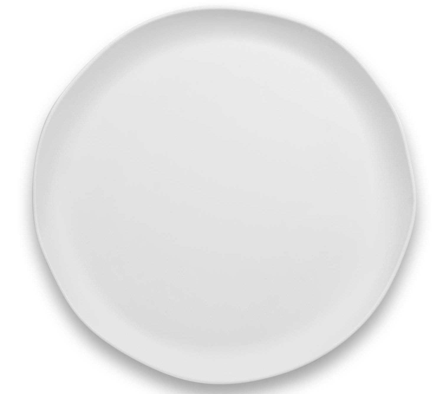 TarHong Matte Craft Coupe Melamine Round Platter