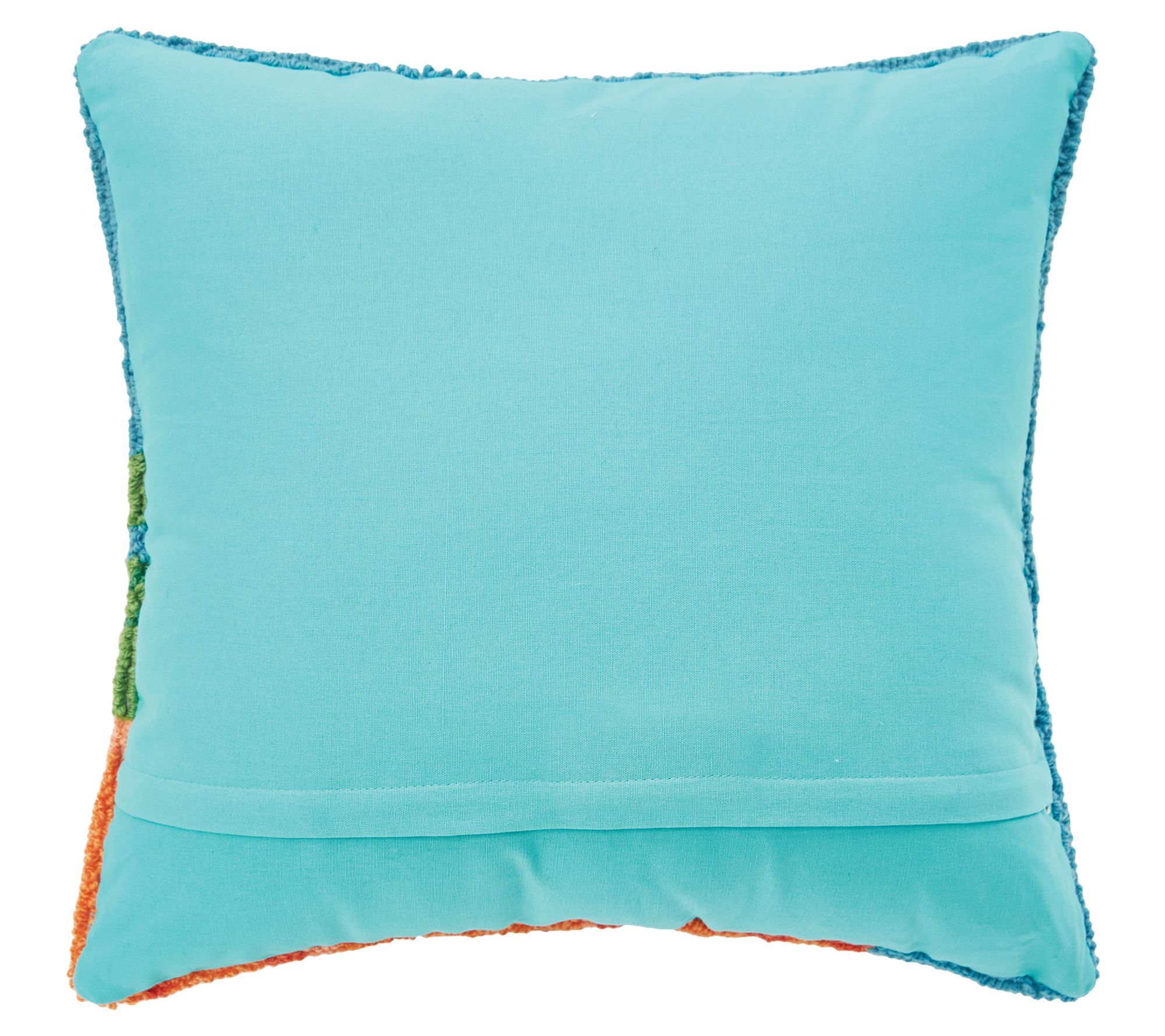 C&F Home 18" x 18" Blessed Pumpkin Hooked Throw Pillow