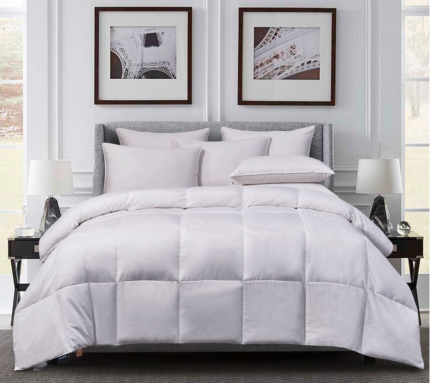 Cannon Microfiber Light Warm WGF & Down Fiber Comforter Twin