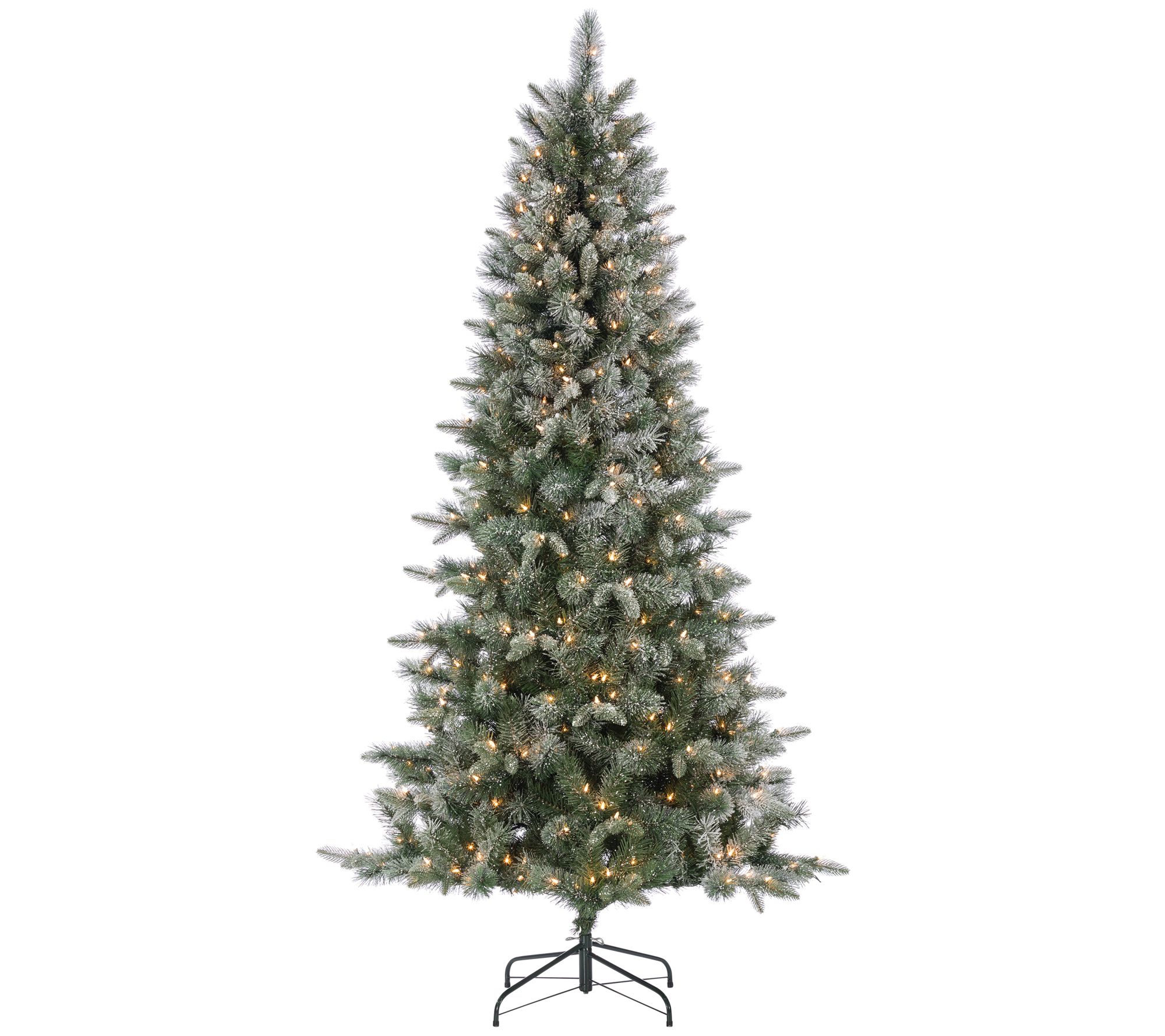 7Ft. Lightly Flocked Natural Cut Artic Pine byrson Co.