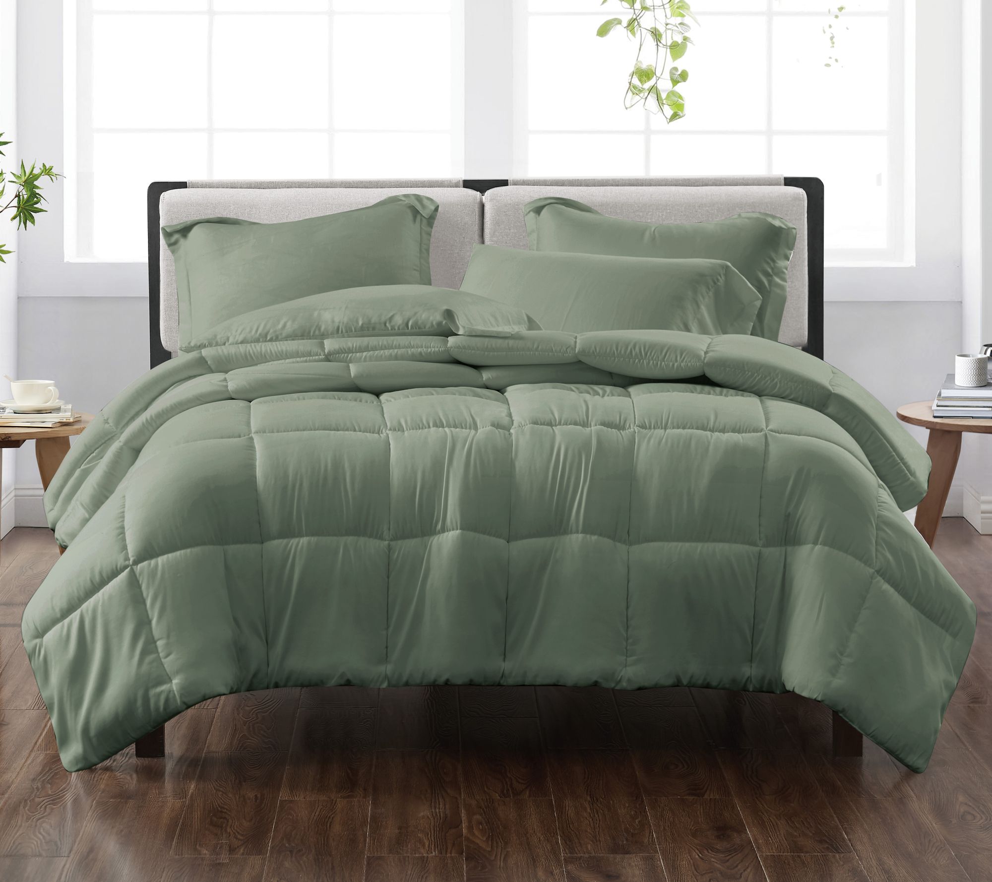 Cannon Heritage Solid Comforter Set Twin Comforter
