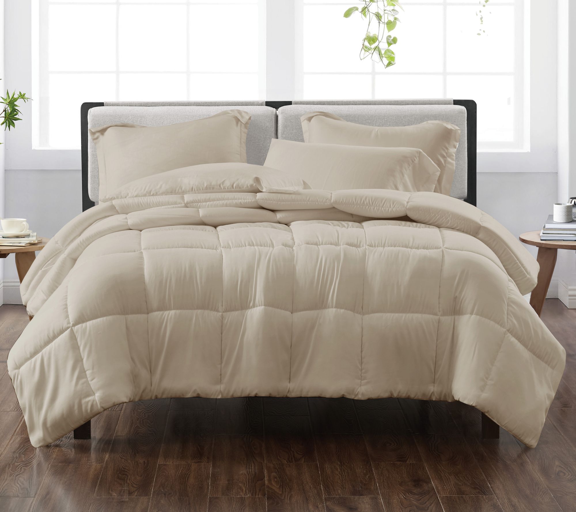 Cannon Heritage Solid Comforter Set Twin Comforter