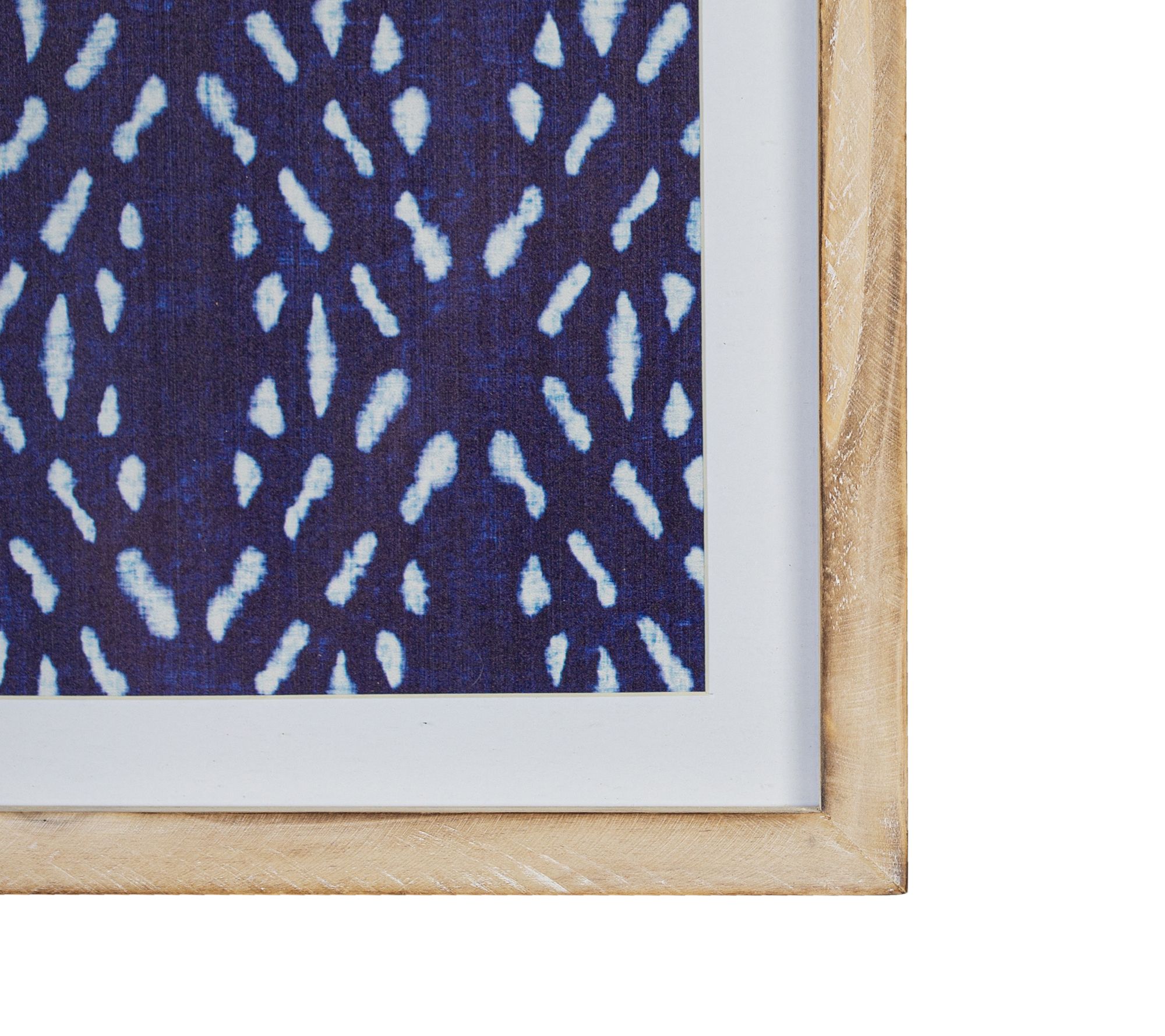 Stratton Home Decor Framed Geometric Motif Wall Art W/Glass