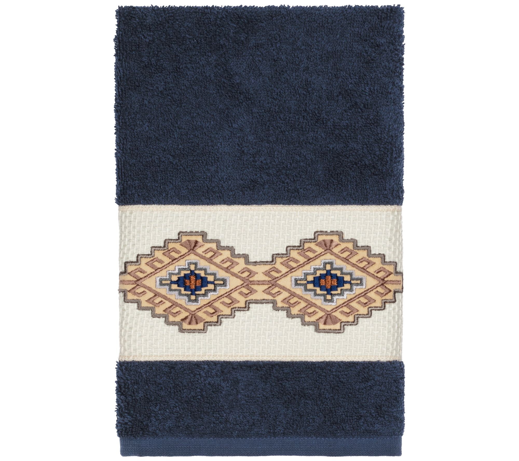 Linum Home Textiles Gianna Embellished Hand Towel