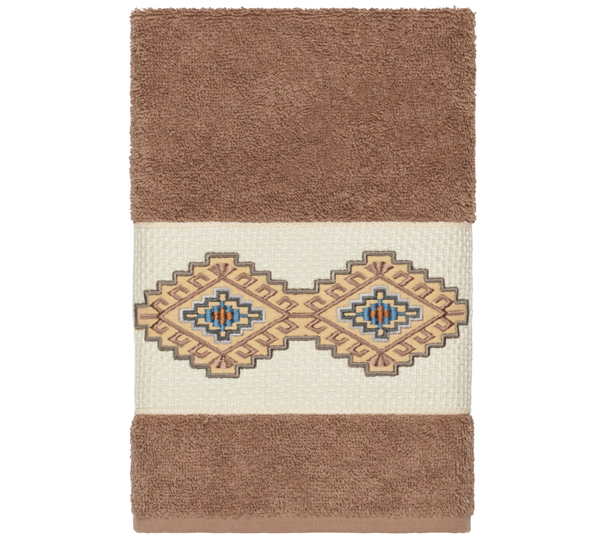 Linum Home Textiles Gianna Embellished Hand Towel