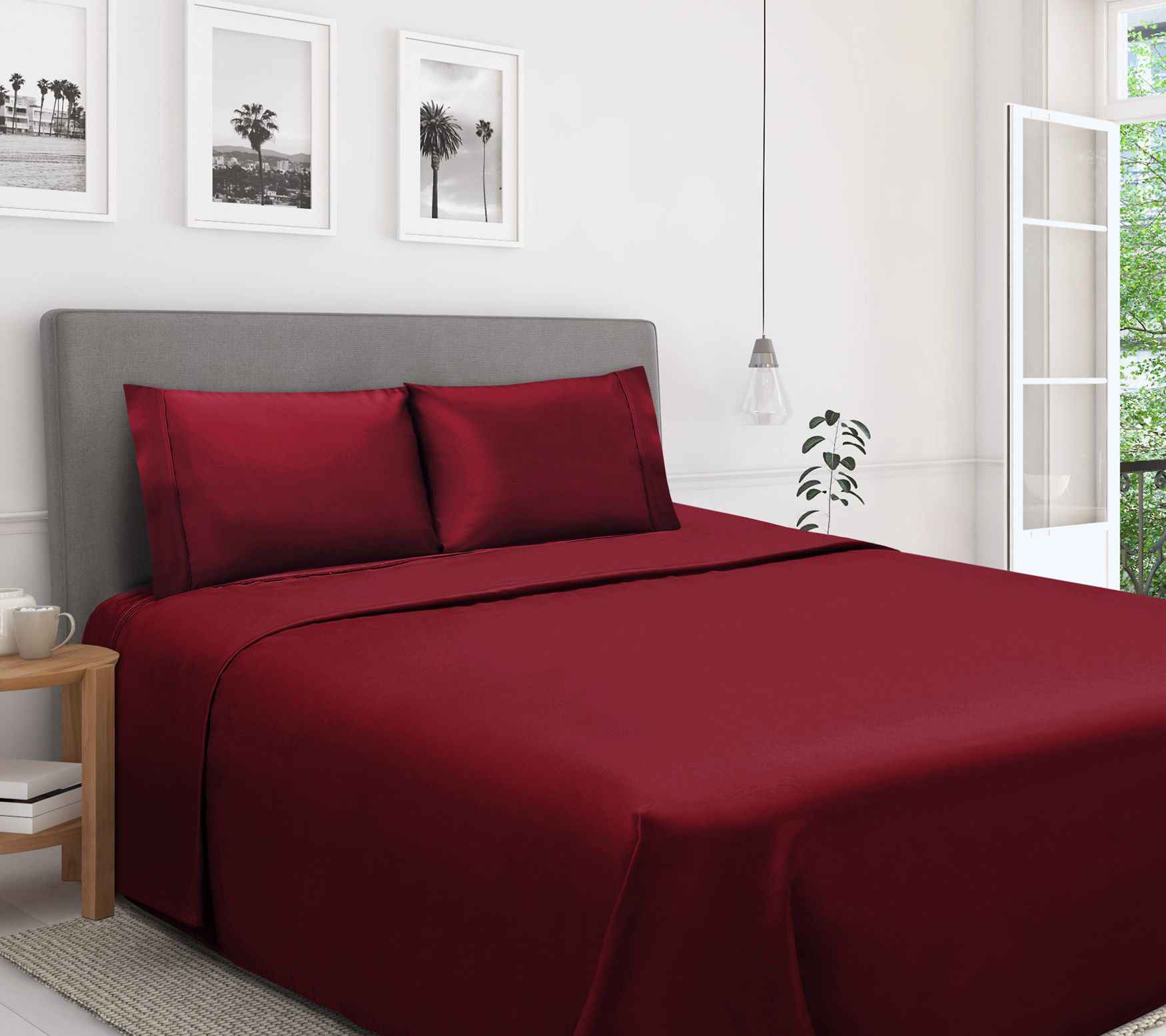 Superior 1200-TC Egyptian Cotton 4-Piece SheetSet King