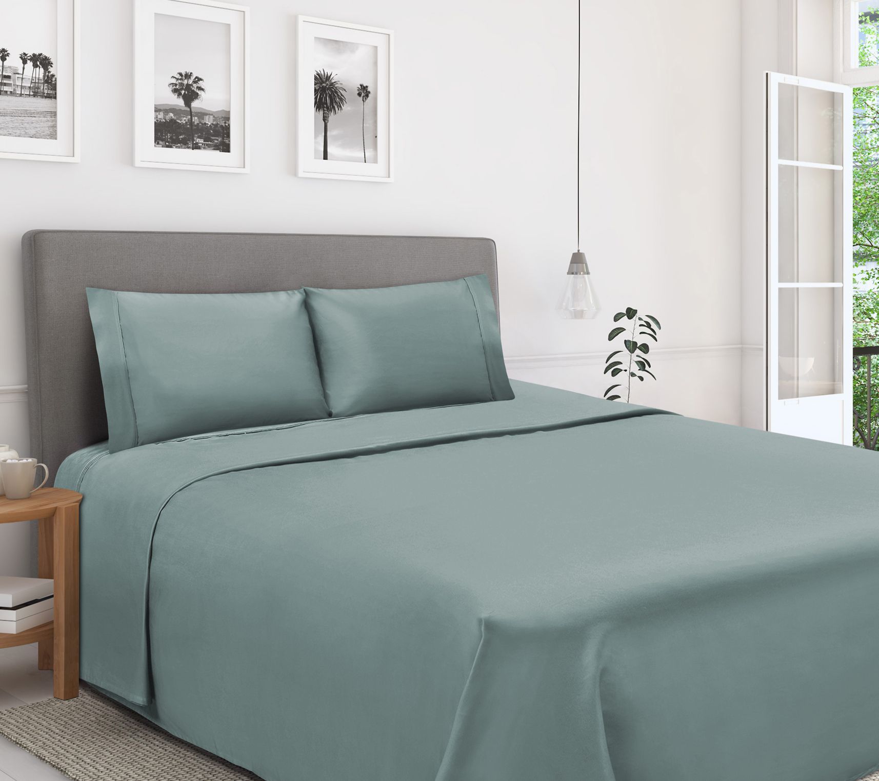 Superior 1200-TC Egyptian Cotton 4-Piece SheetSet King