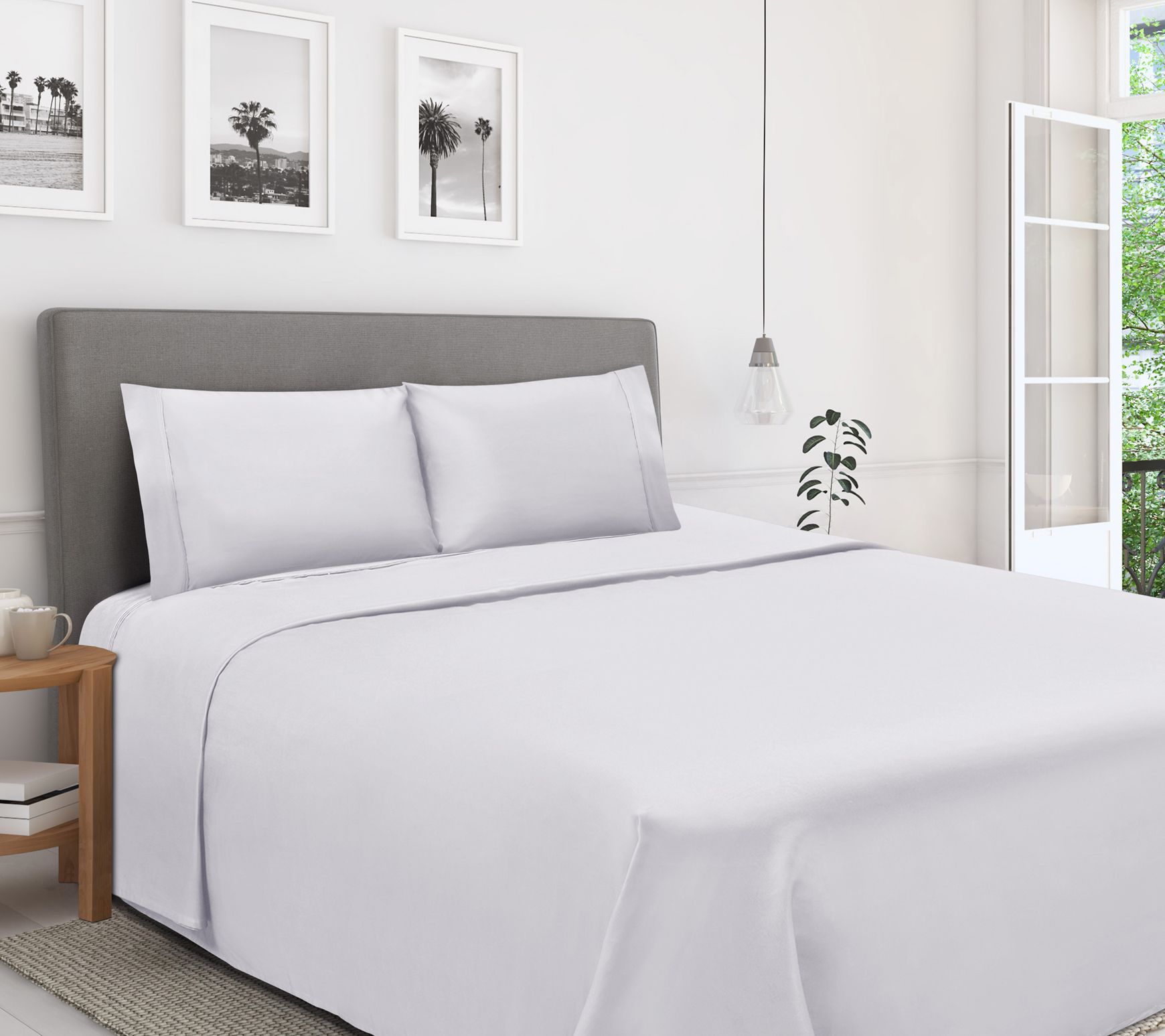 Superior 1200-TC Egyptian Cotton 4-Piece SheetSet King