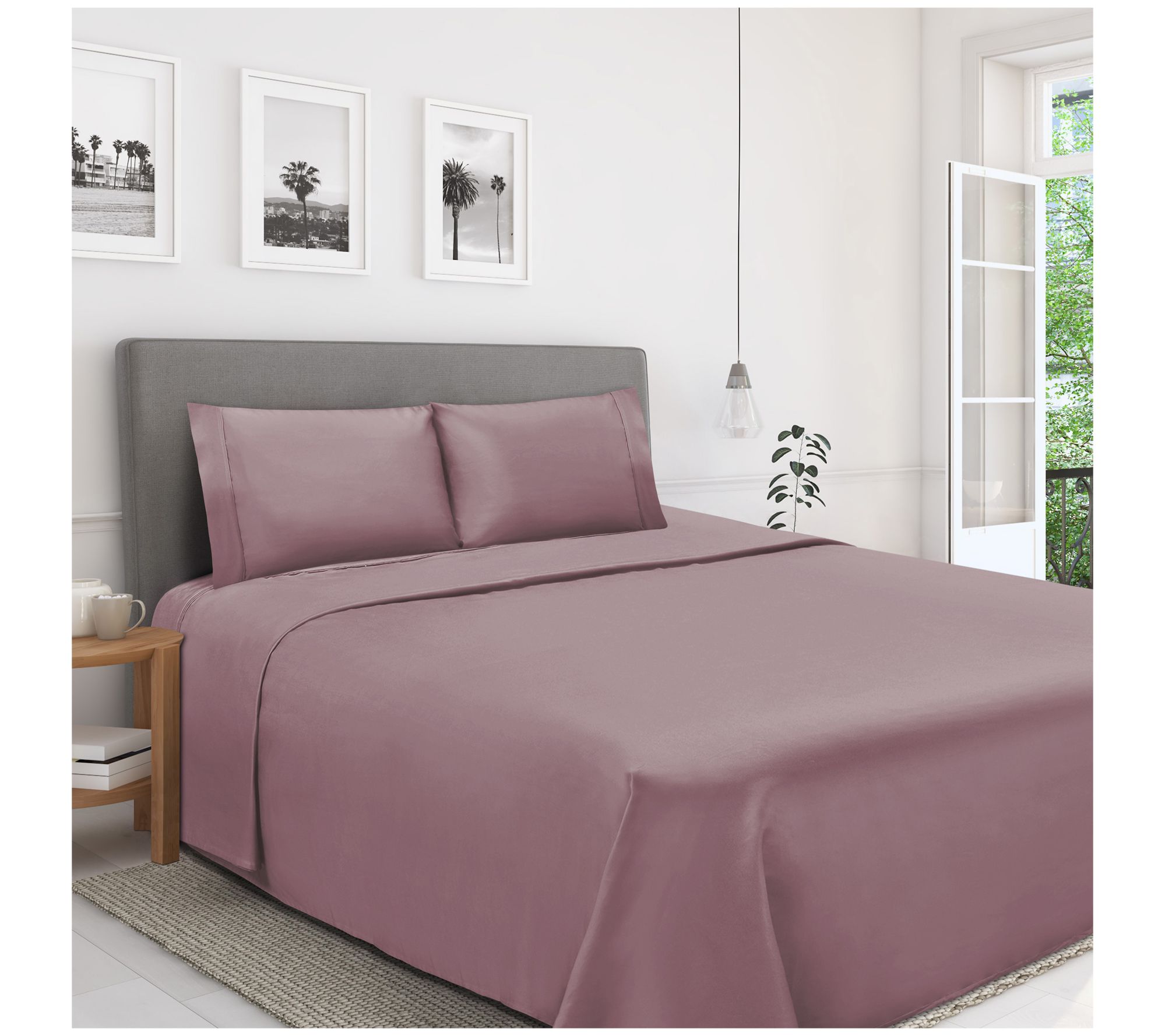 Superior 1200-TC Egyptian Cotton 4-Piece Sheet Set King